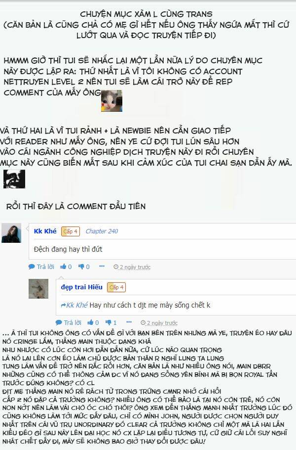 Đọc truyện Thế giới không hoàn hảo - Chap 241