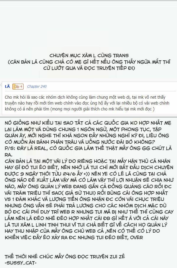 Đọc truyện Thế giới không hoàn hảo - Chap 246