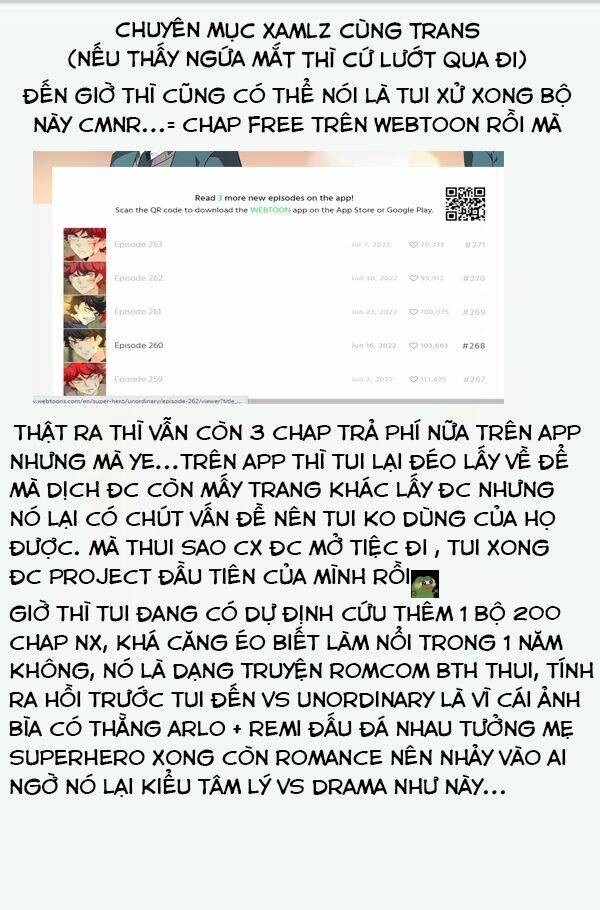 Đọc truyện Thế giới không hoàn hảo - Chap 263