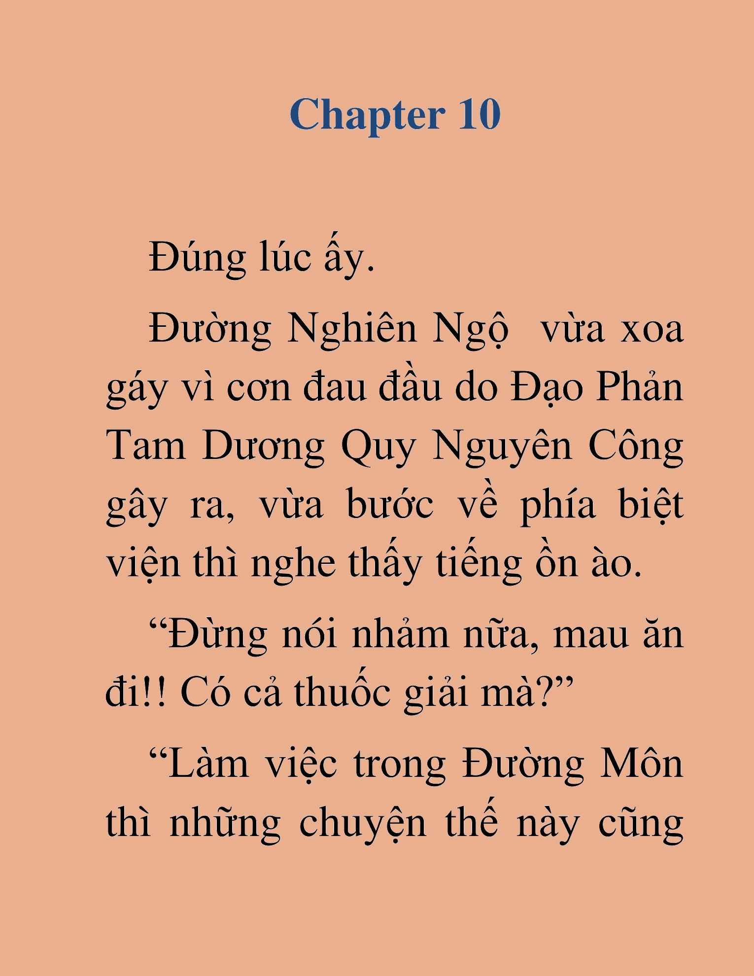 Đọc truyện HAT[NOVEL] Thiên Hạ Đường Môn - Chap 10