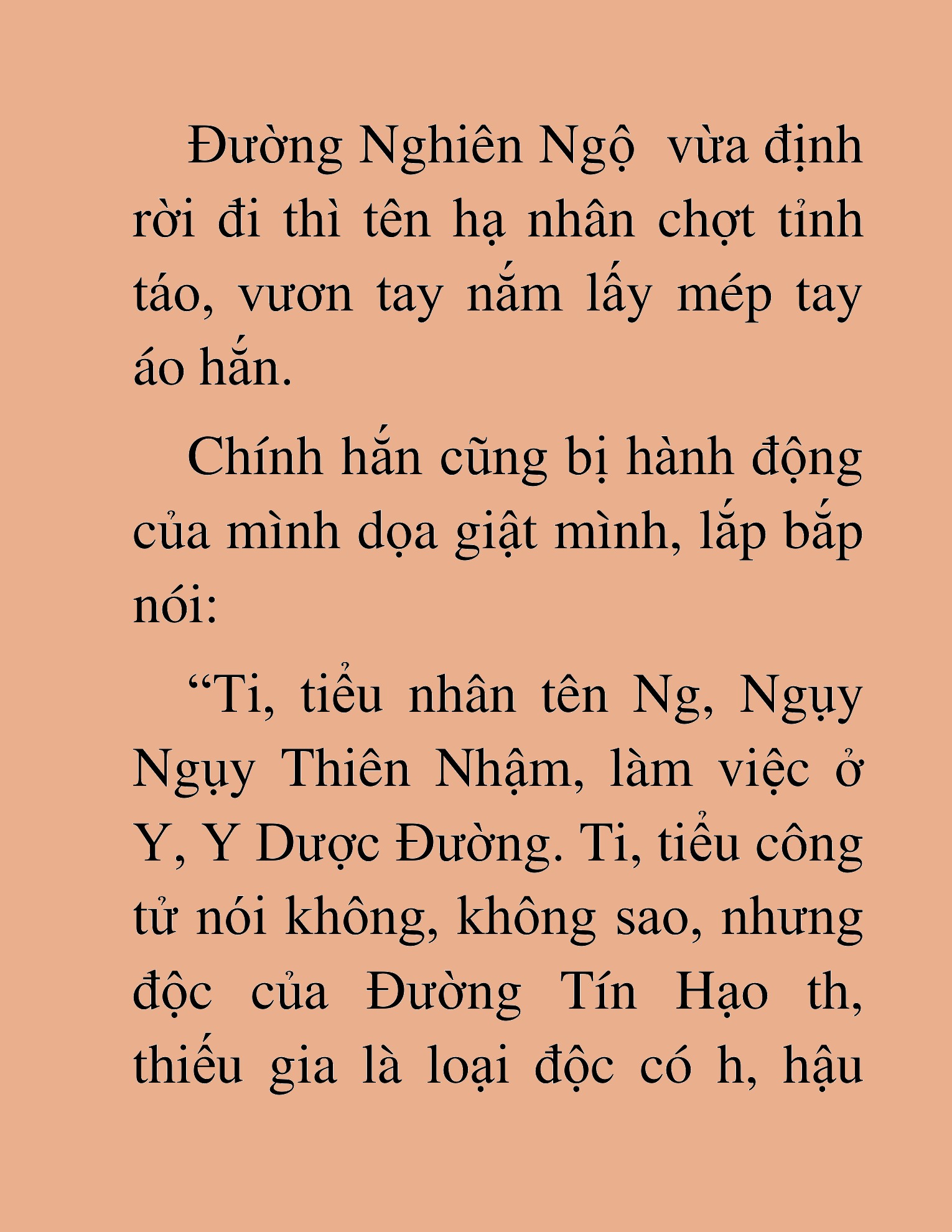 Đọc truyện HAT[NOVEL] Thiên Hạ Đường Môn - Chap 10