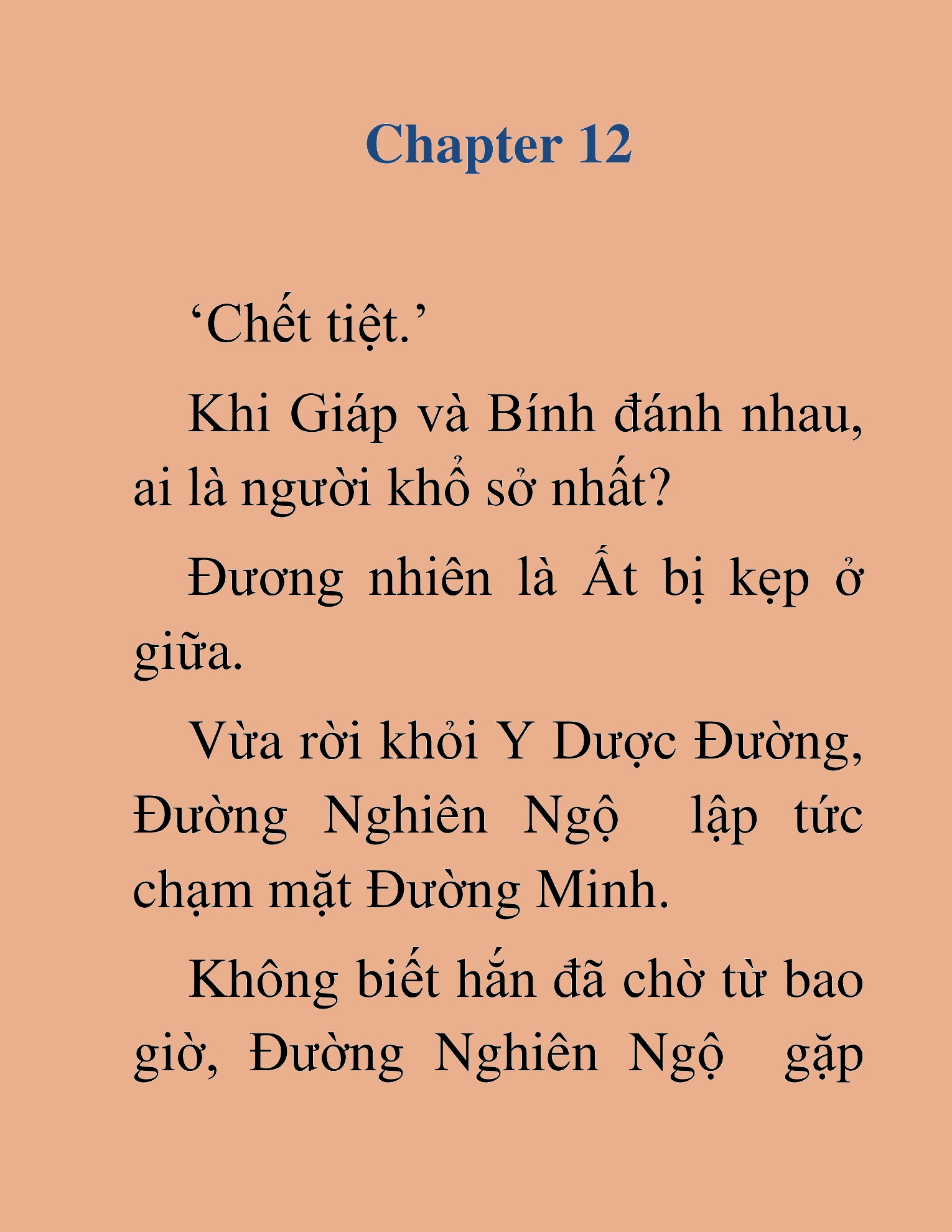 Đọc truyện HAT[NOVEL] Thiên Hạ Đường Môn - Chap 12