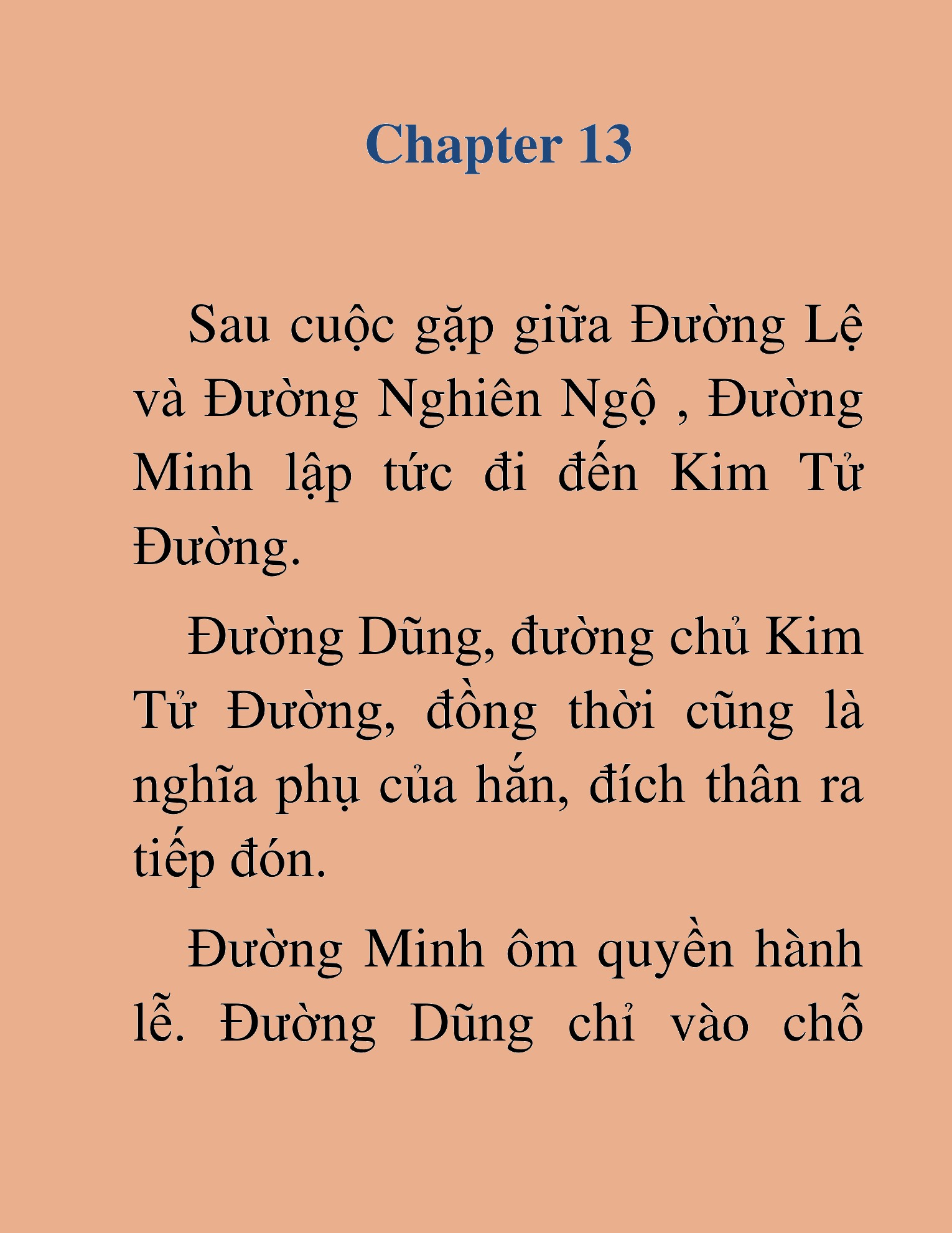 Đọc truyện HAT[NOVEL] Thiên Hạ Đường Môn - Chap 13