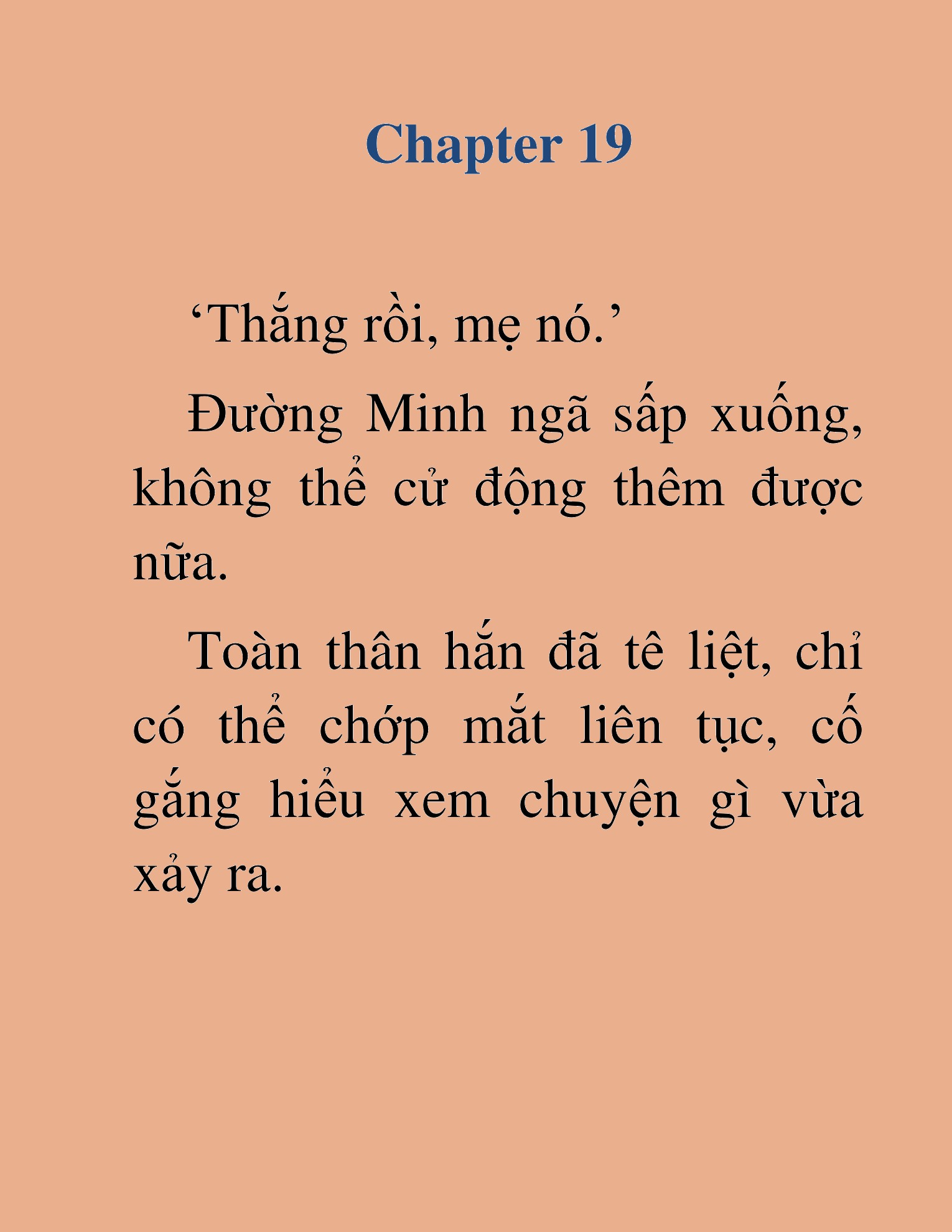 Đọc truyện HAT[NOVEL] Thiên Hạ Đường Môn - Chap 19