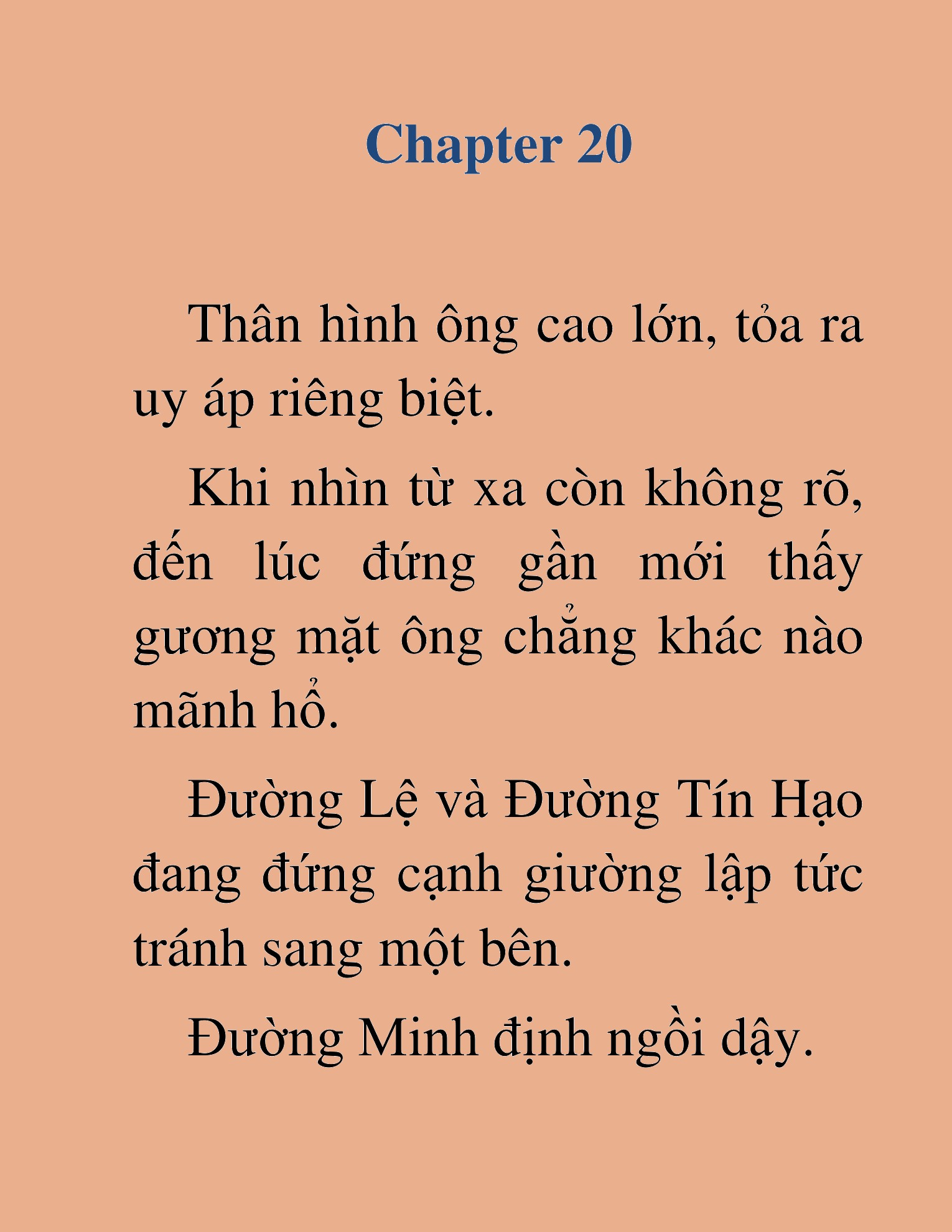 Đọc truyện HAT[NOVEL] Thiên Hạ Đường Môn - Chap 20