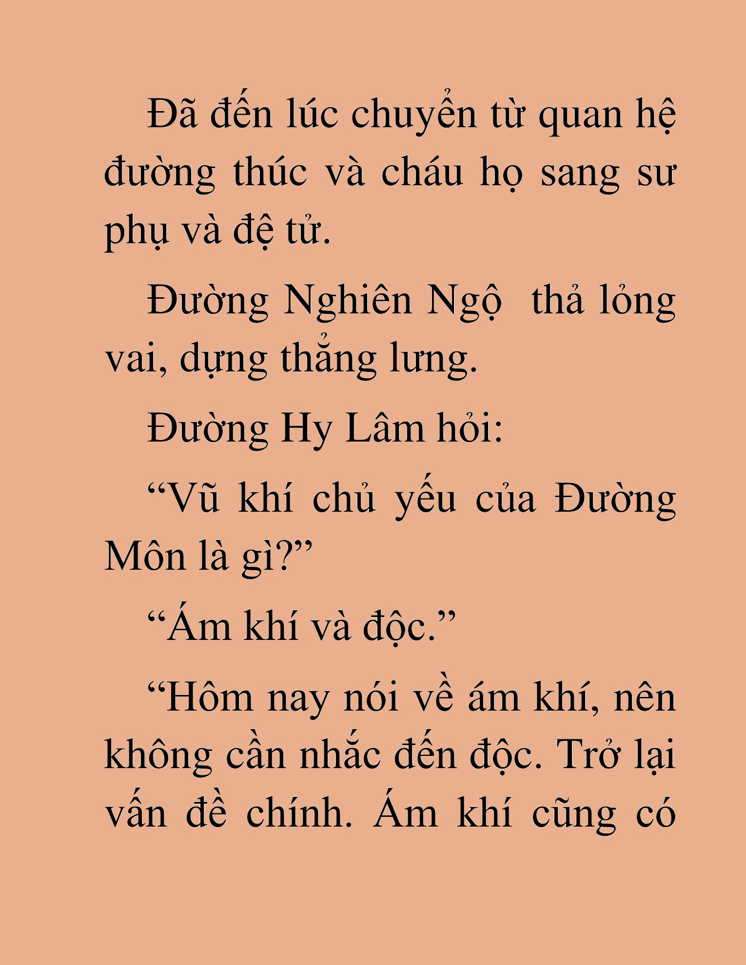 Đọc truyện HAT[NOVEL] Thiên Hạ Đường Môn - Chap 22