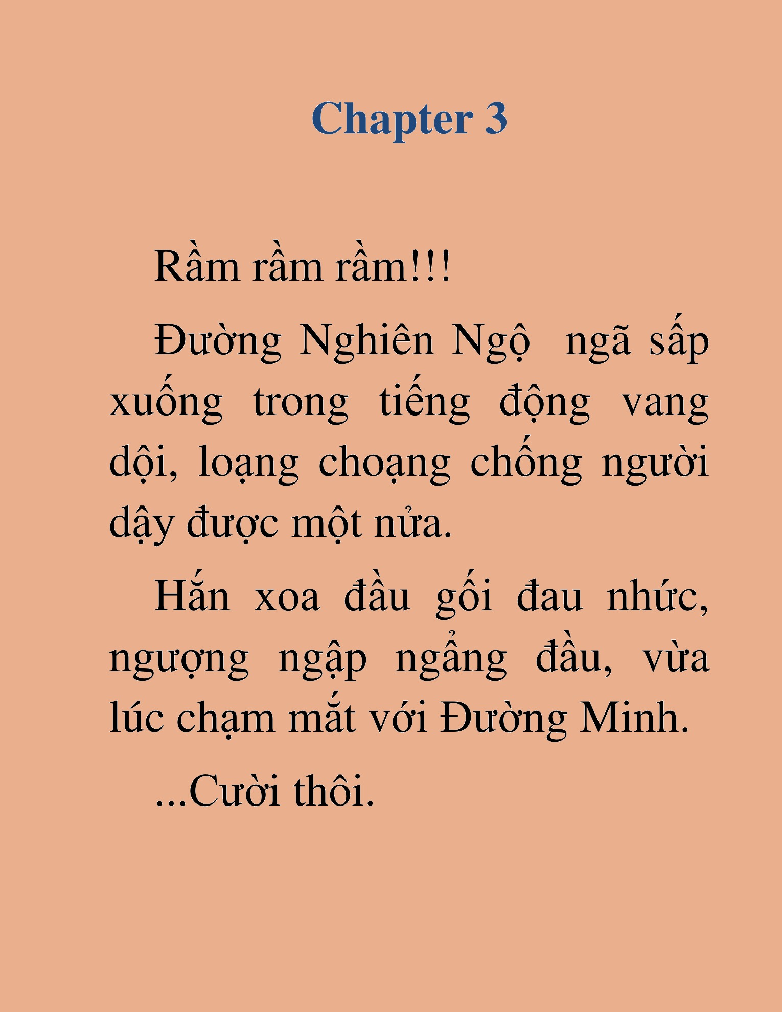 Đọc truyện HAT[NOVEL] Thiên Hạ Đường Môn - Chap 3
