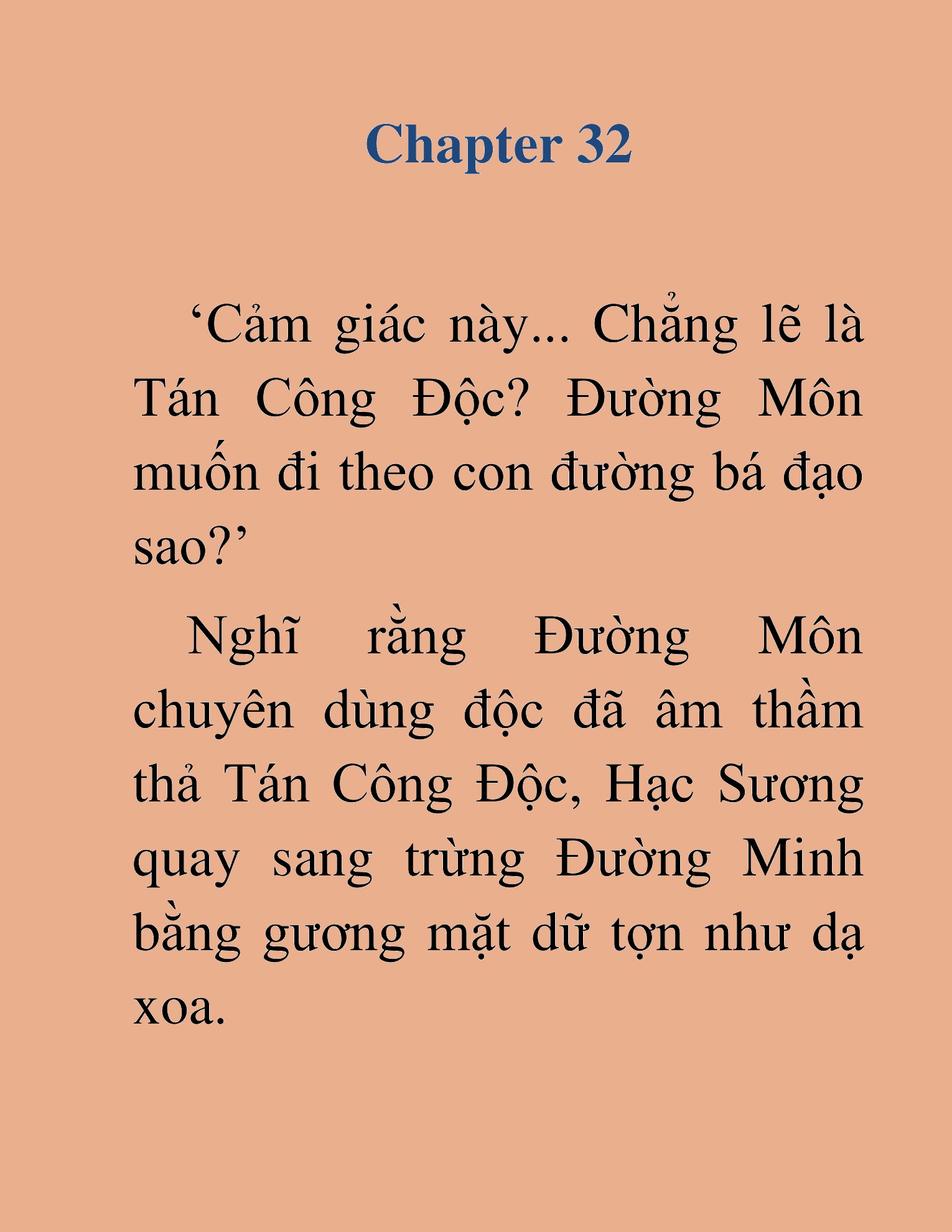 Đọc truyện HAT[NOVEL] Thiên Hạ Đường Môn - Chap 32