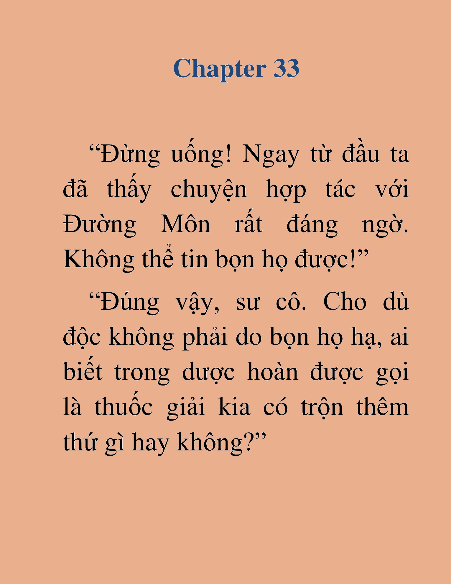 Đọc truyện HAT[NOVEL] Thiên Hạ Đường Môn - Chap 33