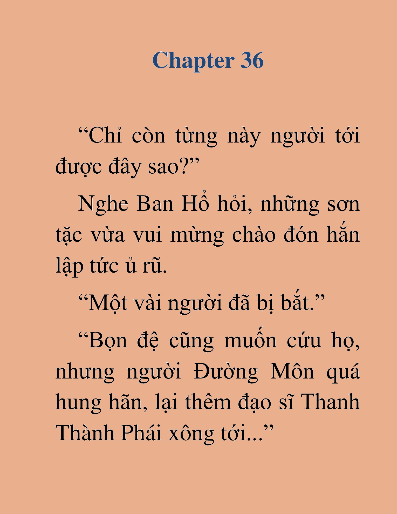 Đọc truyện HAT[NOVEL] Thiên Hạ Đường Môn - Chap 36
