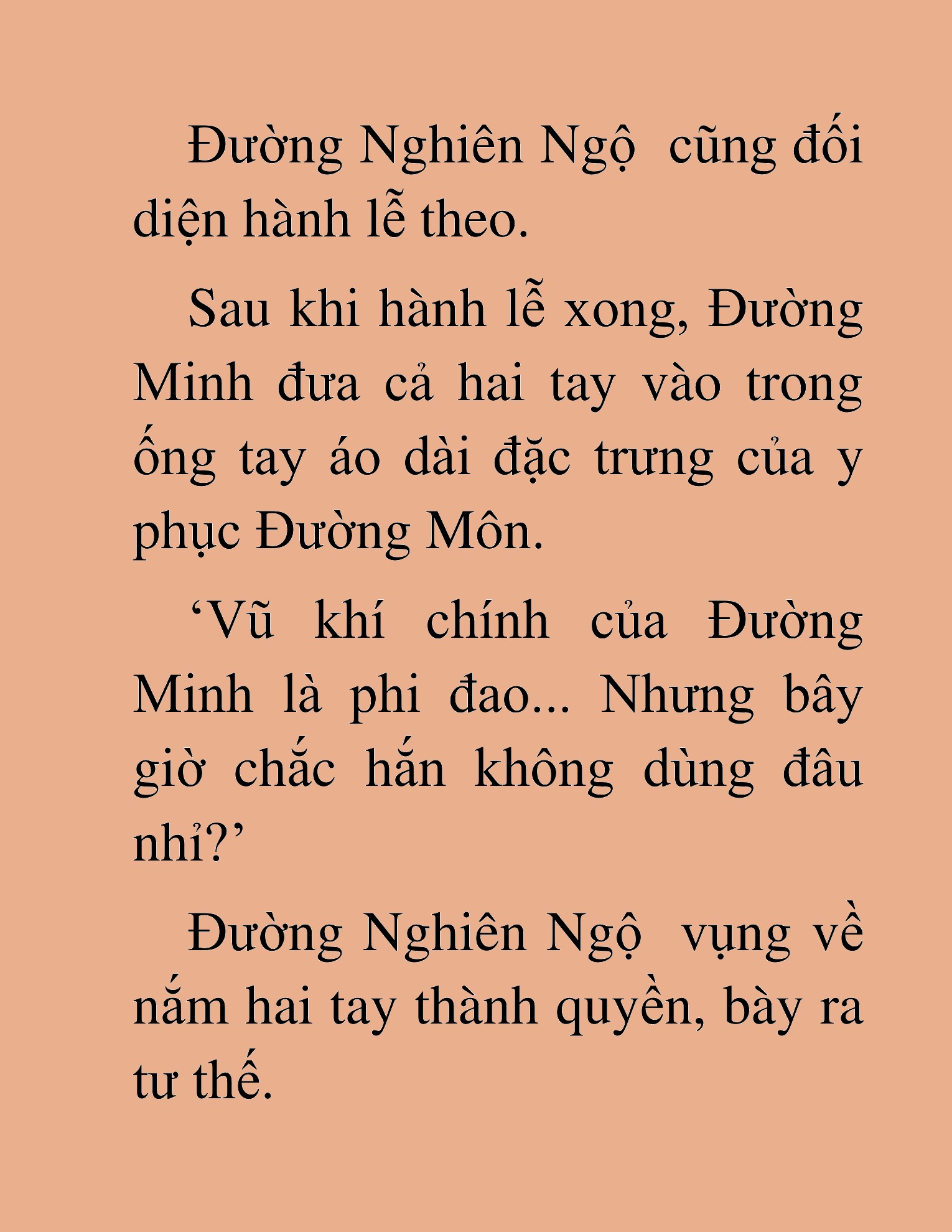 Đọc truyện HAT[NOVEL] Thiên Hạ Đường Môn - Chap 4