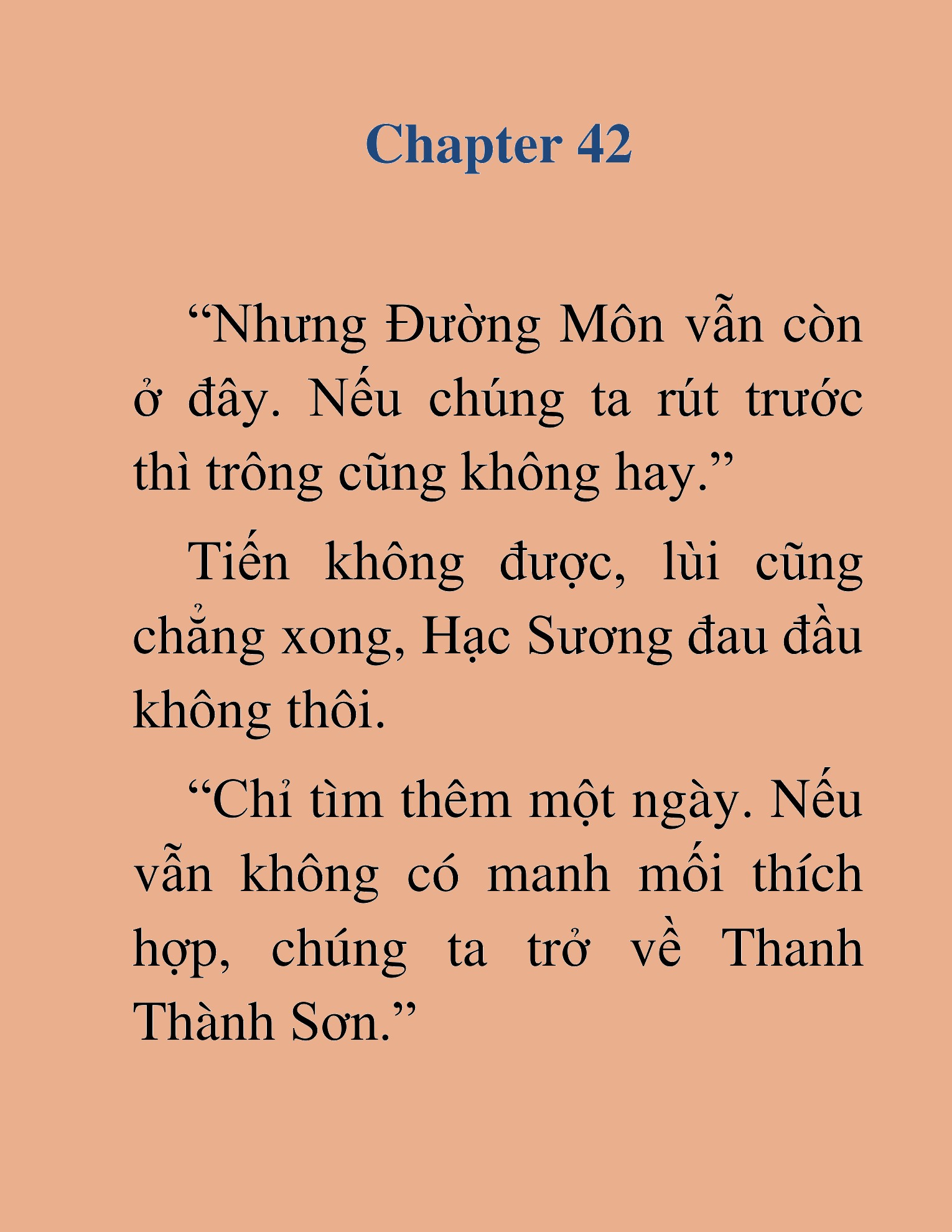 Đọc truyện HAT[NOVEL] Thiên Hạ Đường Môn - Chap 42