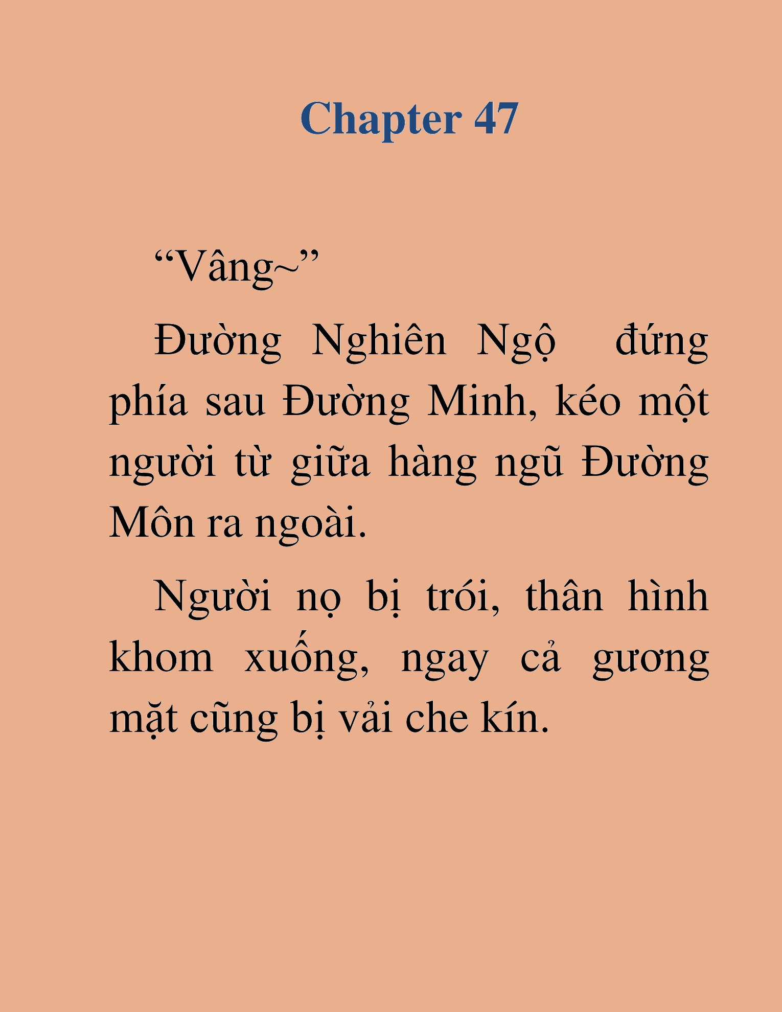 Đọc truyện HAT[NOVEL] Thiên Hạ Đường Môn - Chap 47