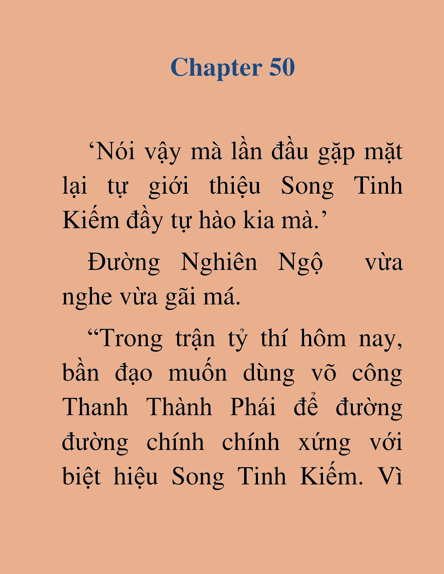 Đọc truyện HAT[NOVEL] Thiên Hạ Đường Môn - Chap 50