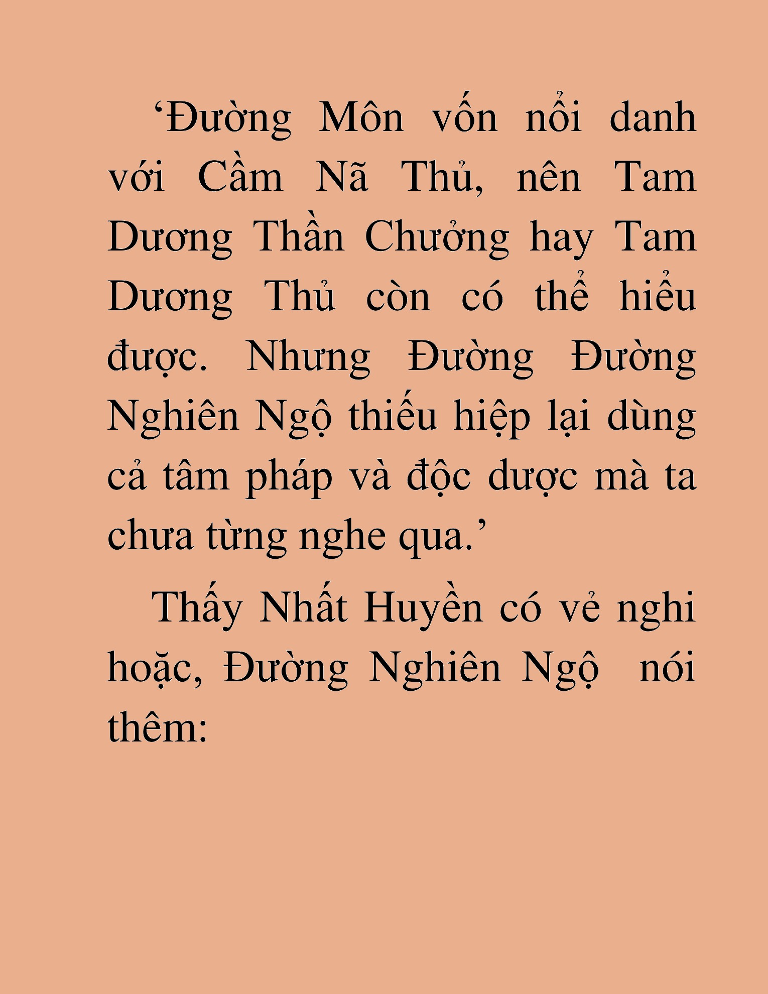 Đọc truyện HAT[NOVEL] Thiên Hạ Đường Môn - Chap 50