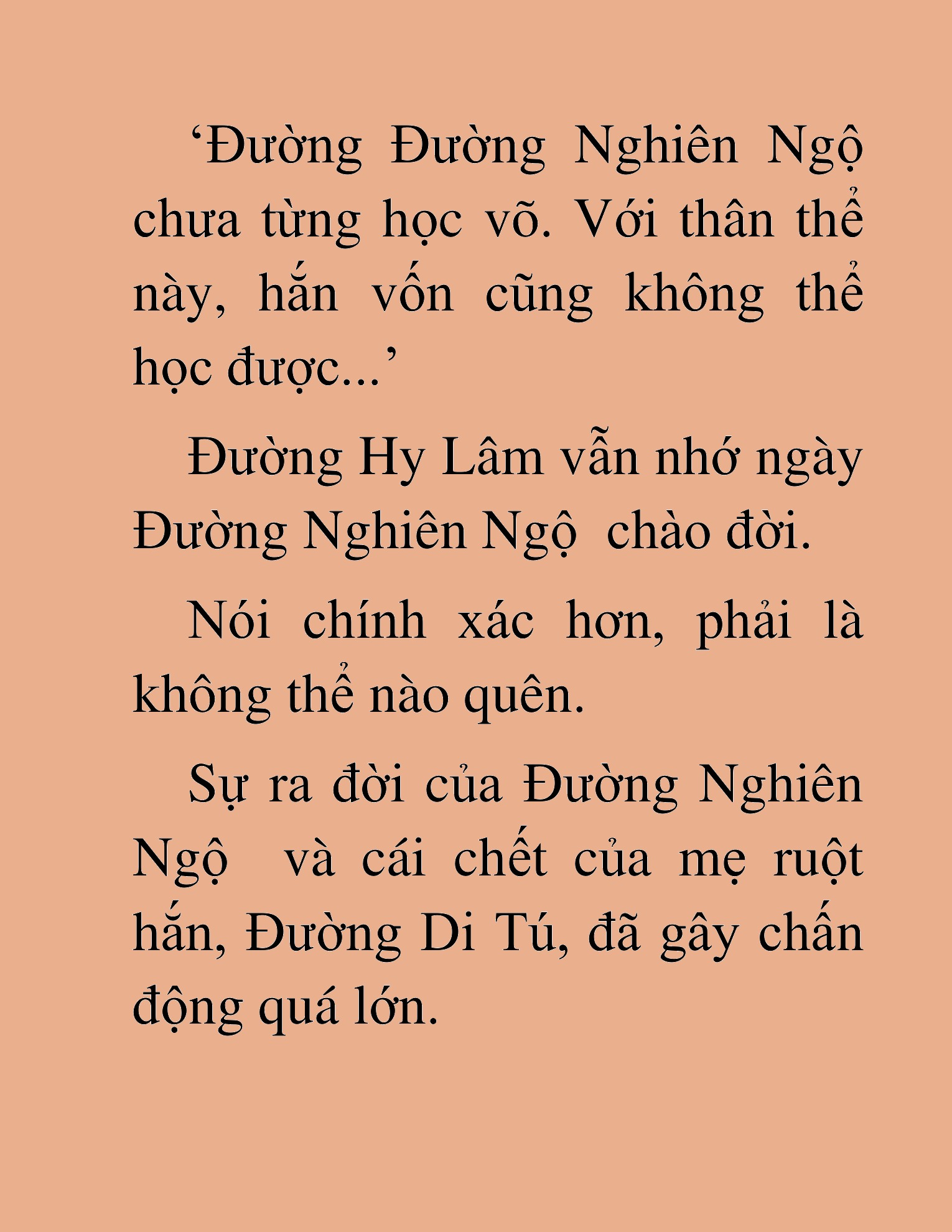 Đọc truyện HAT[NOVEL] Thiên Hạ Đường Môn - Chap 6