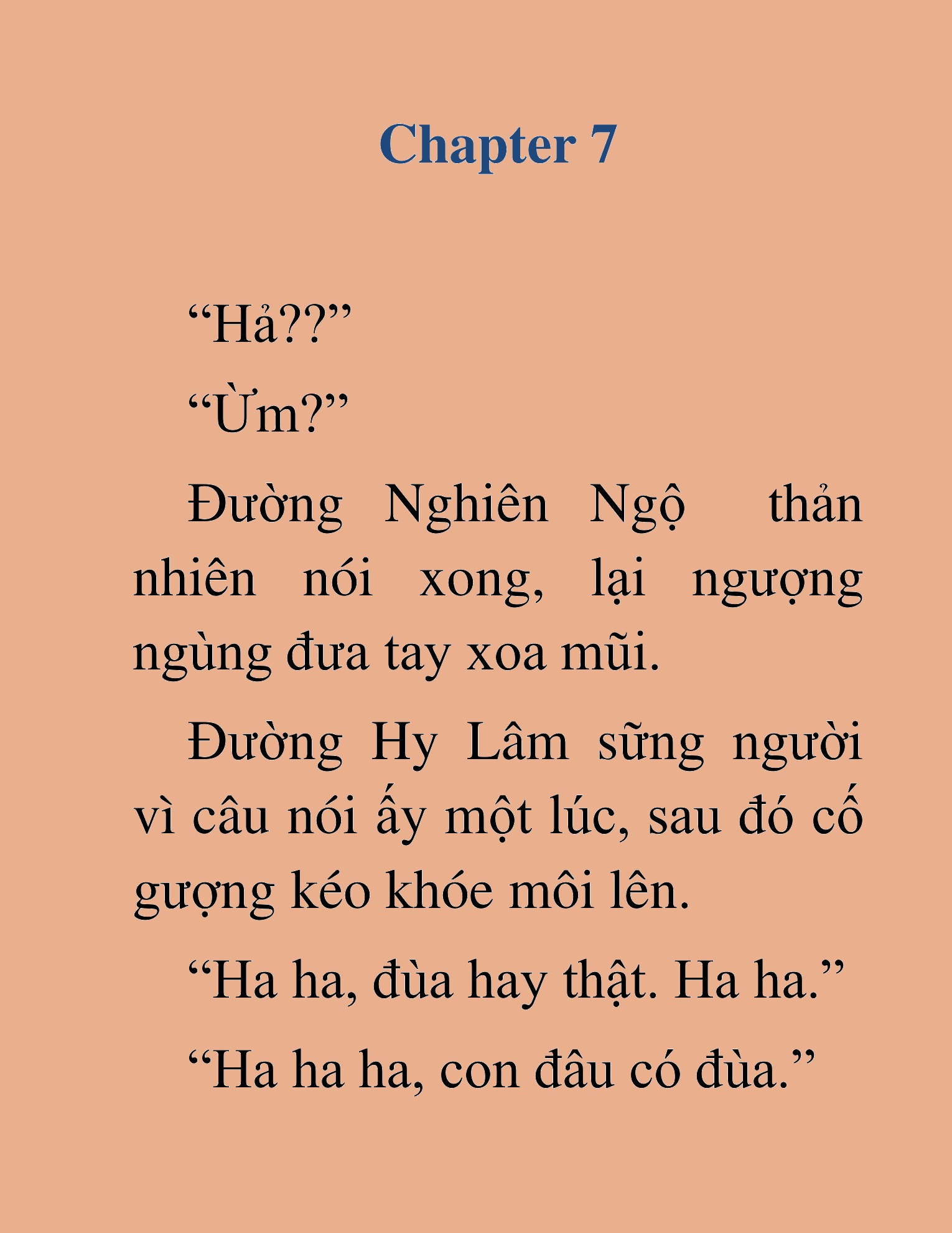 Đọc truyện HAT[NOVEL] Thiên Hạ Đường Môn - Chap 7