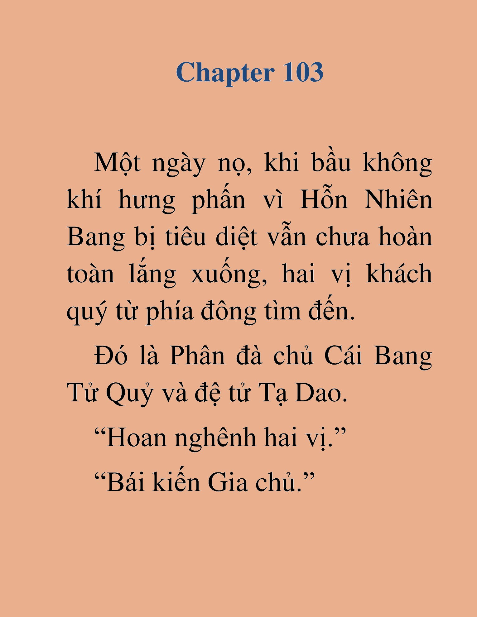 Đọc truyện HAT[NOVEL] Thiên Ma Đăng Tiên - Chap 103