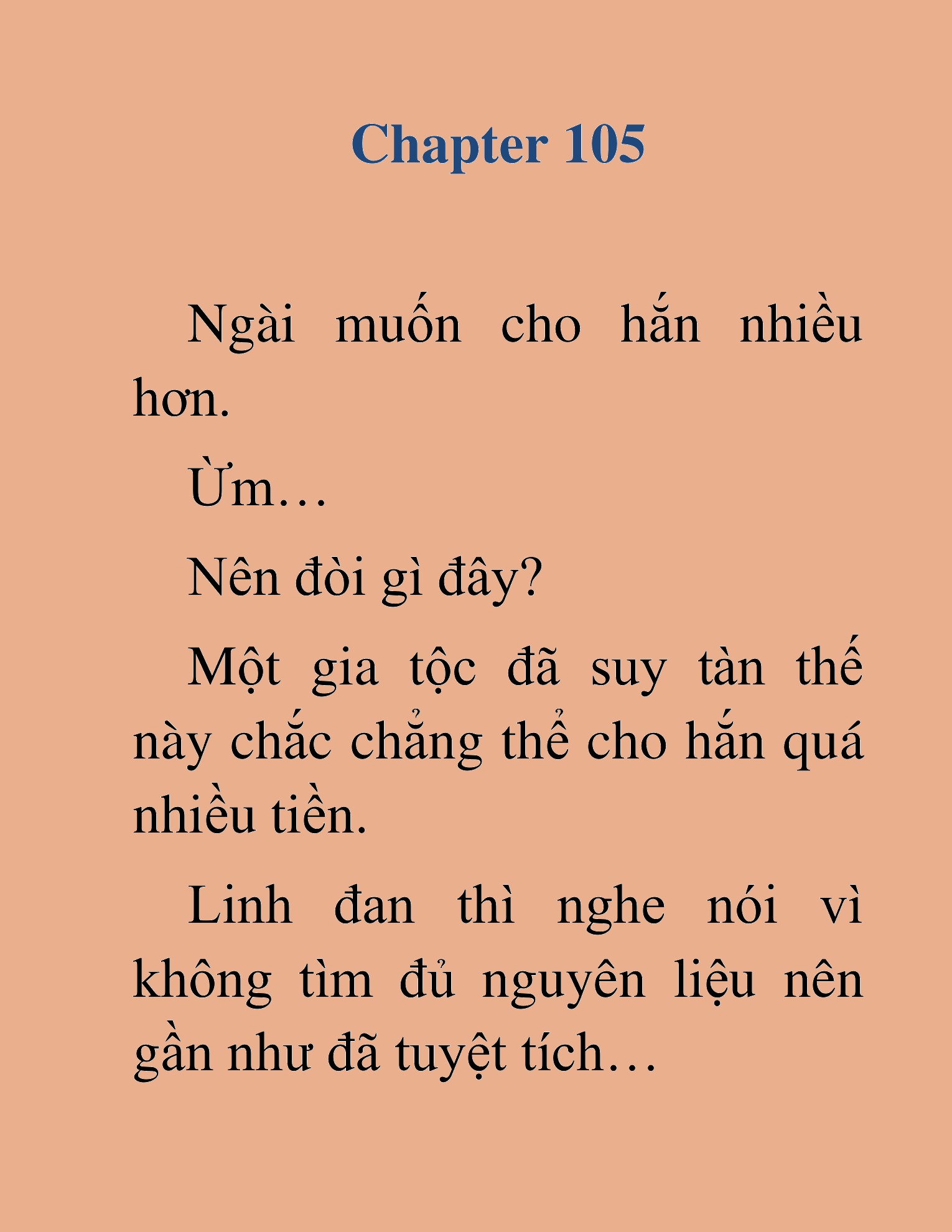 Đọc truyện HAT[NOVEL] Thiên Ma Đăng Tiên - Chap 105
