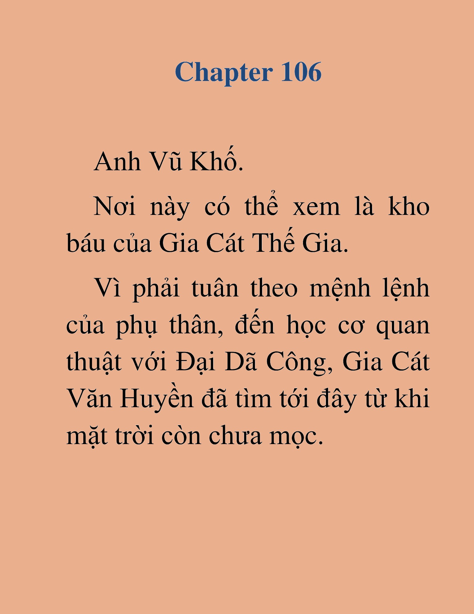 Đọc truyện HAT[NOVEL] Thiên Ma Đăng Tiên - Chap 106