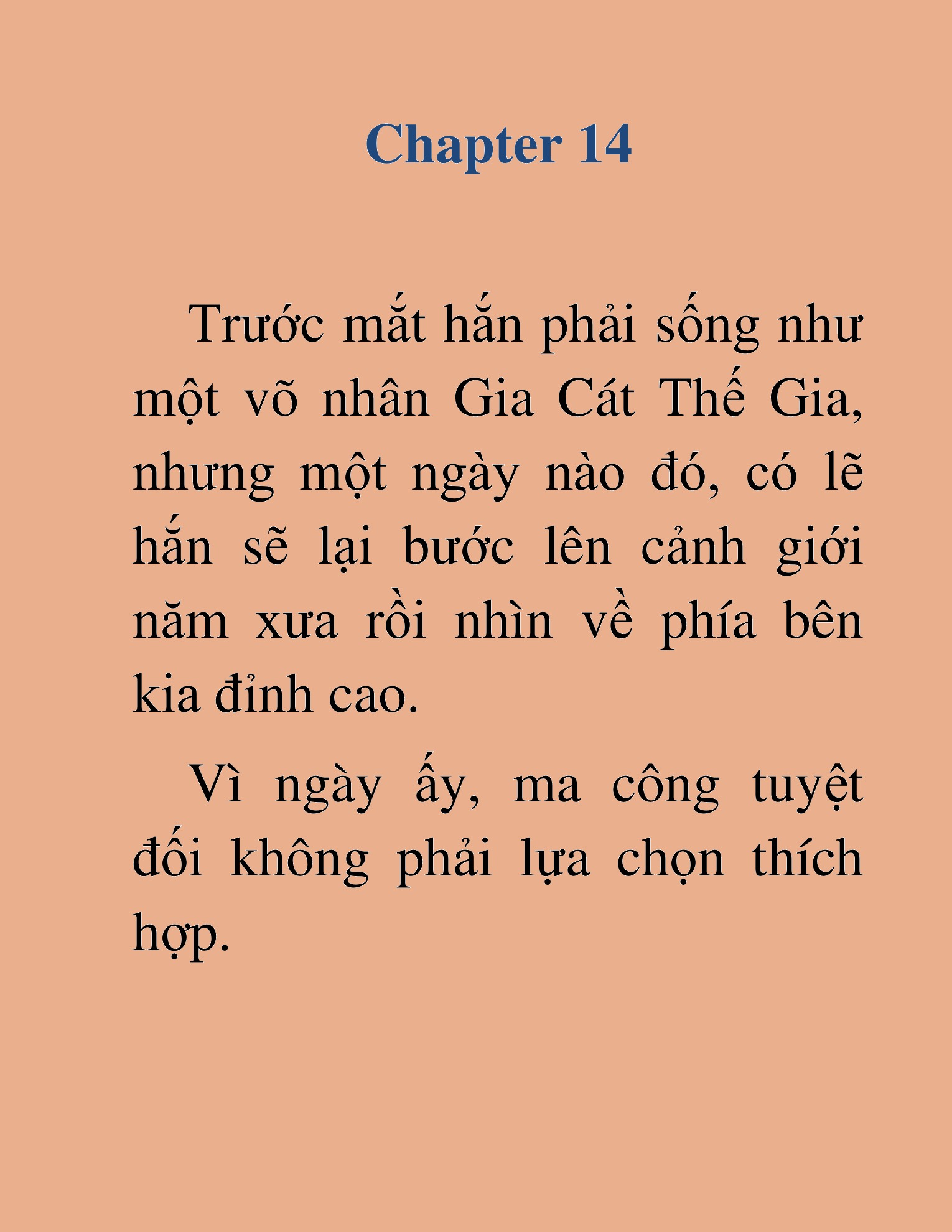 Đọc truyện HAT[NOVEL] Thiên Ma Đăng Tiên - Chap 14