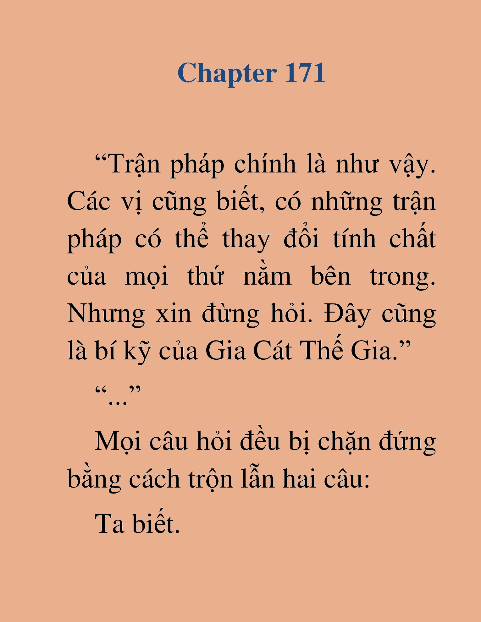 Đọc truyện HAT[NOVEL] Thiên Ma Đăng Tiên - Chap 171