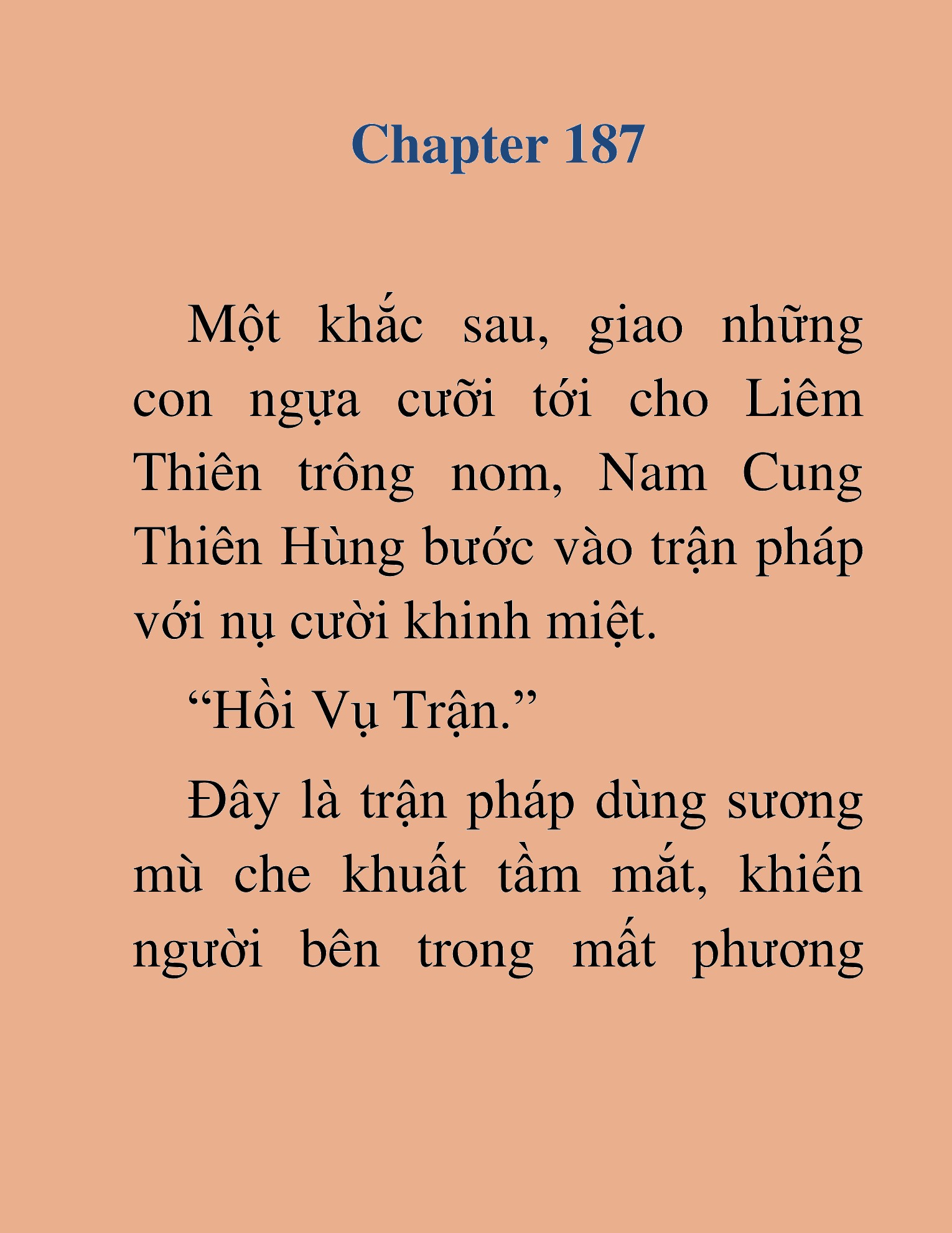 Đọc truyện HAT[NOVEL] Thiên Ma Đăng Tiên - Chap 187
