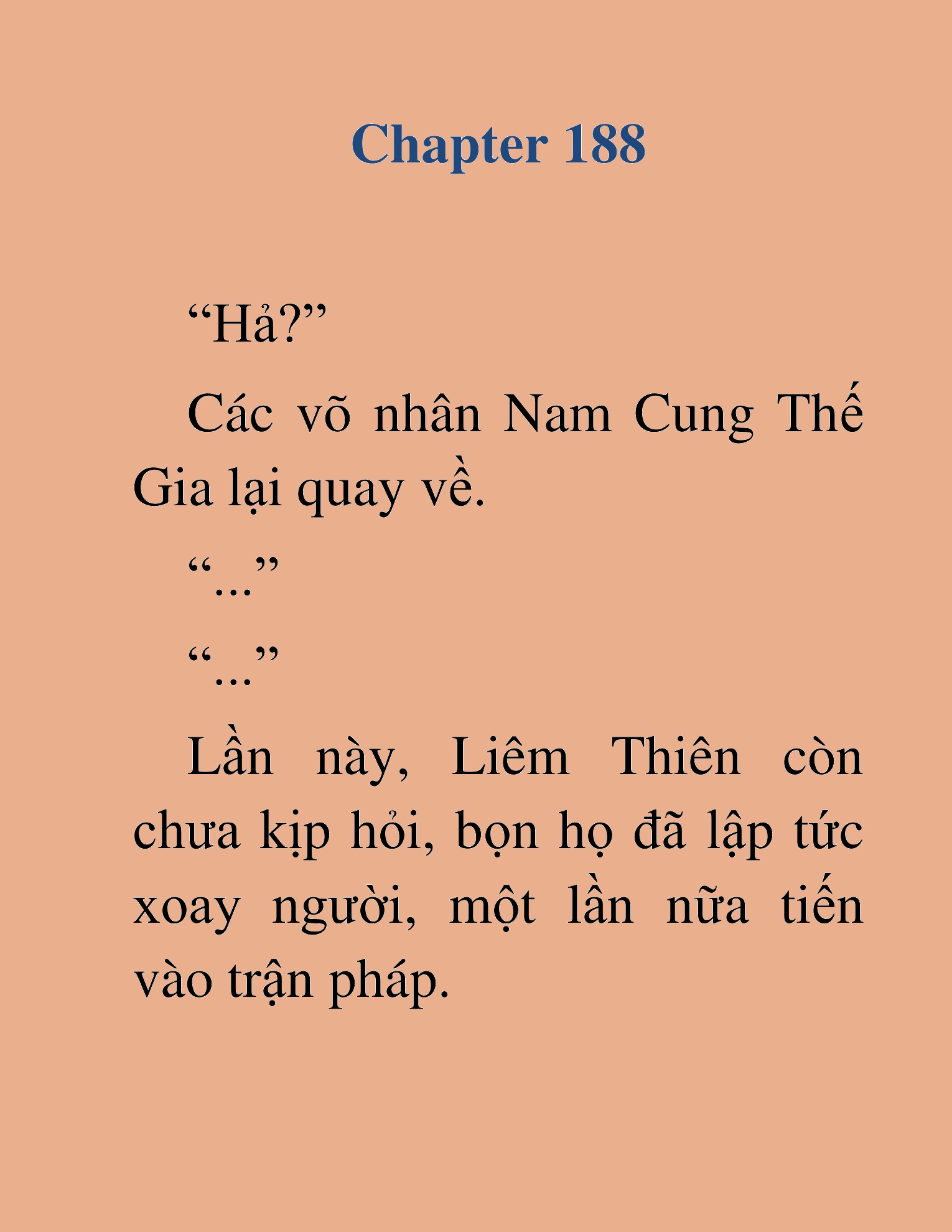 Đọc truyện HAT[NOVEL] Thiên Ma Đăng Tiên - Chap 188
