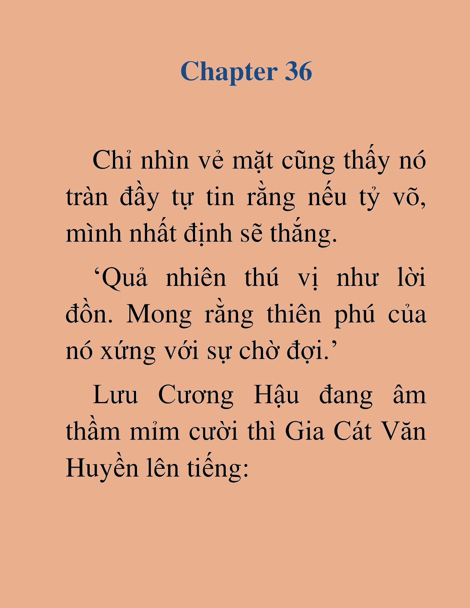 Đọc truyện HAT[NOVEL] Thiên Ma Đăng Tiên - Chap 36