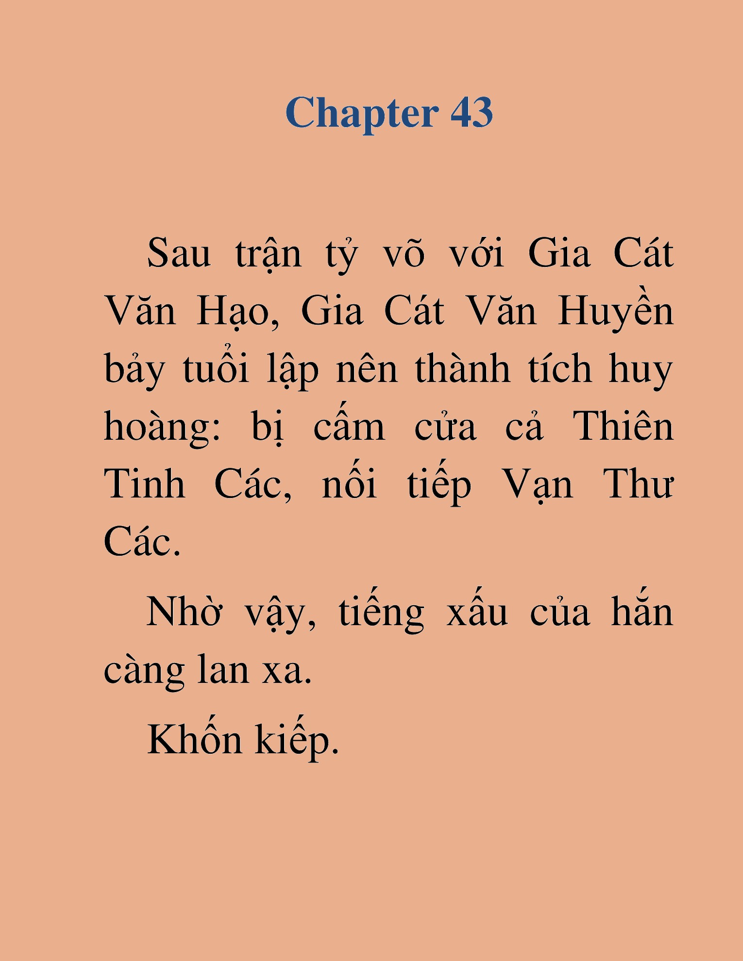 Đọc truyện HAT[NOVEL] Thiên Ma Đăng Tiên - Chap 43