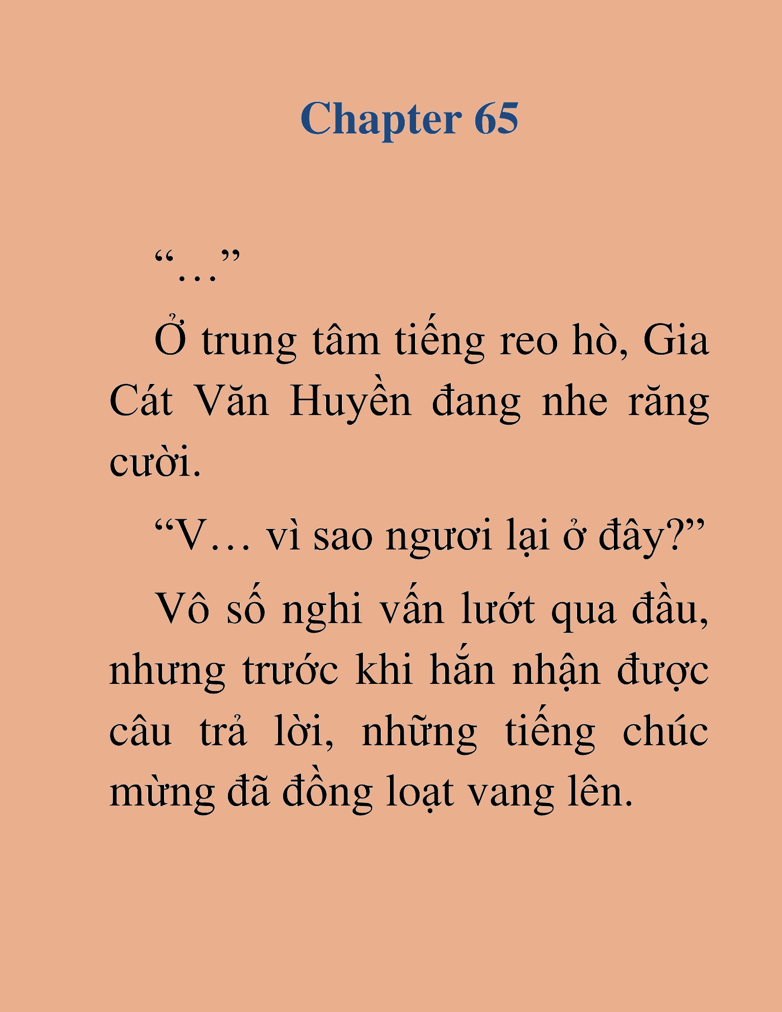 Đọc truyện HAT[NOVEL] Thiên Ma Đăng Tiên - Chap 65