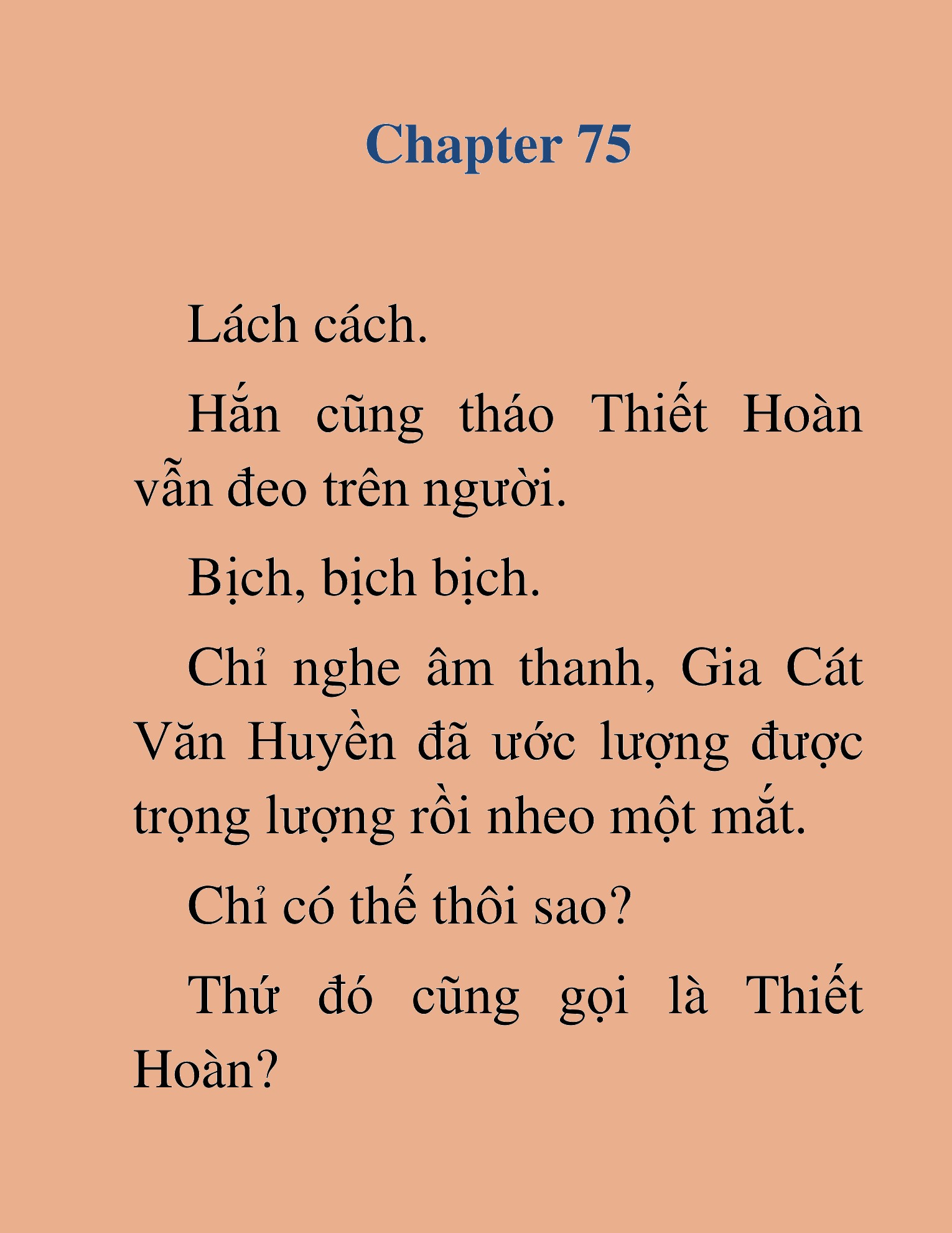 Đọc truyện HAT[NOVEL] Thiên Ma Đăng Tiên - Chap 75