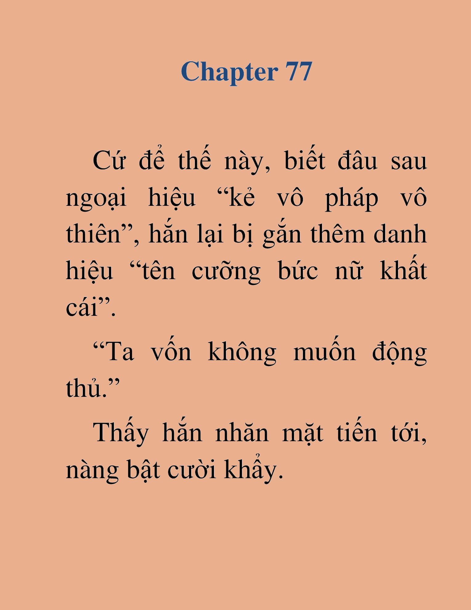 Đọc truyện HAT[NOVEL] Thiên Ma Đăng Tiên - Chap 77