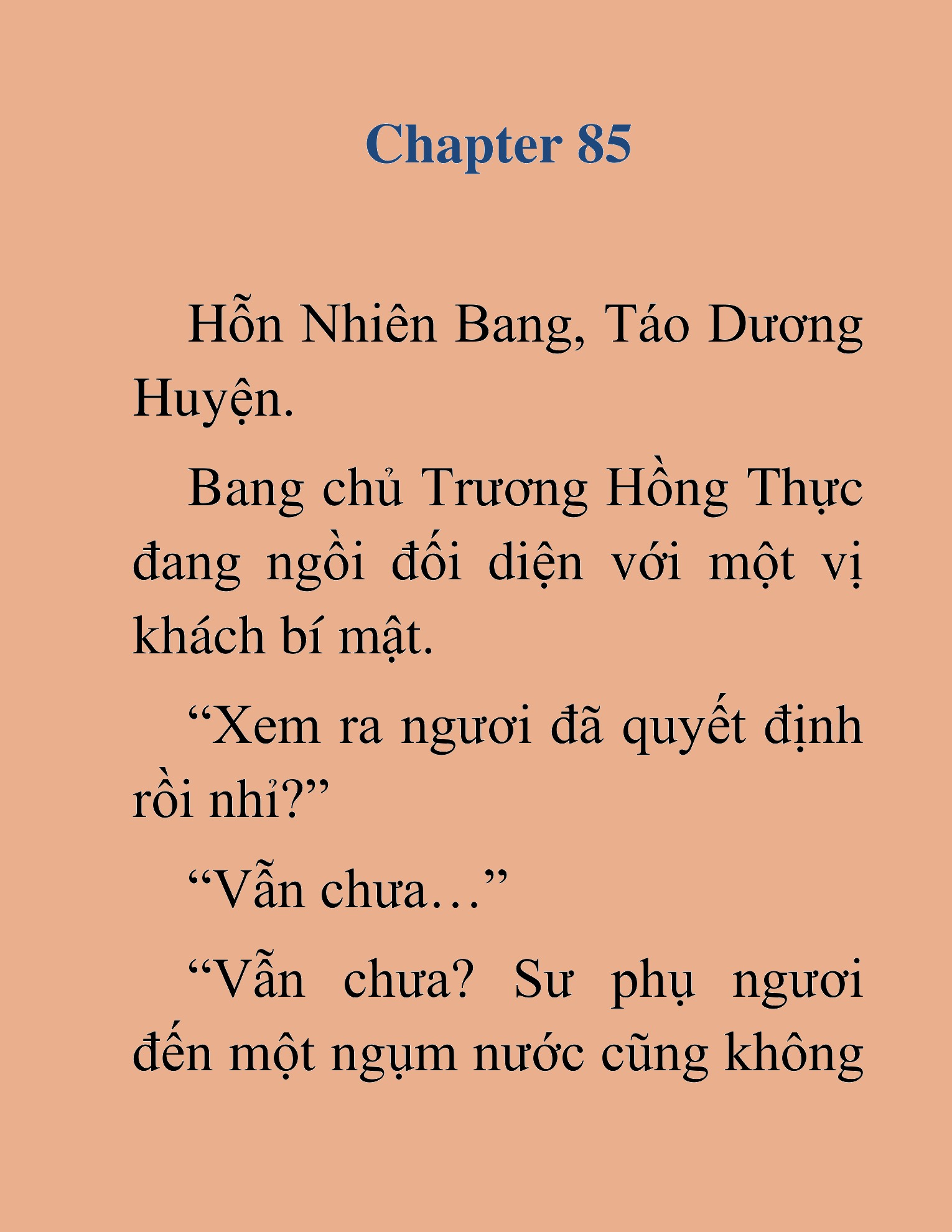 Đọc truyện HAT[NOVEL] Thiên Ma Đăng Tiên - Chap 85