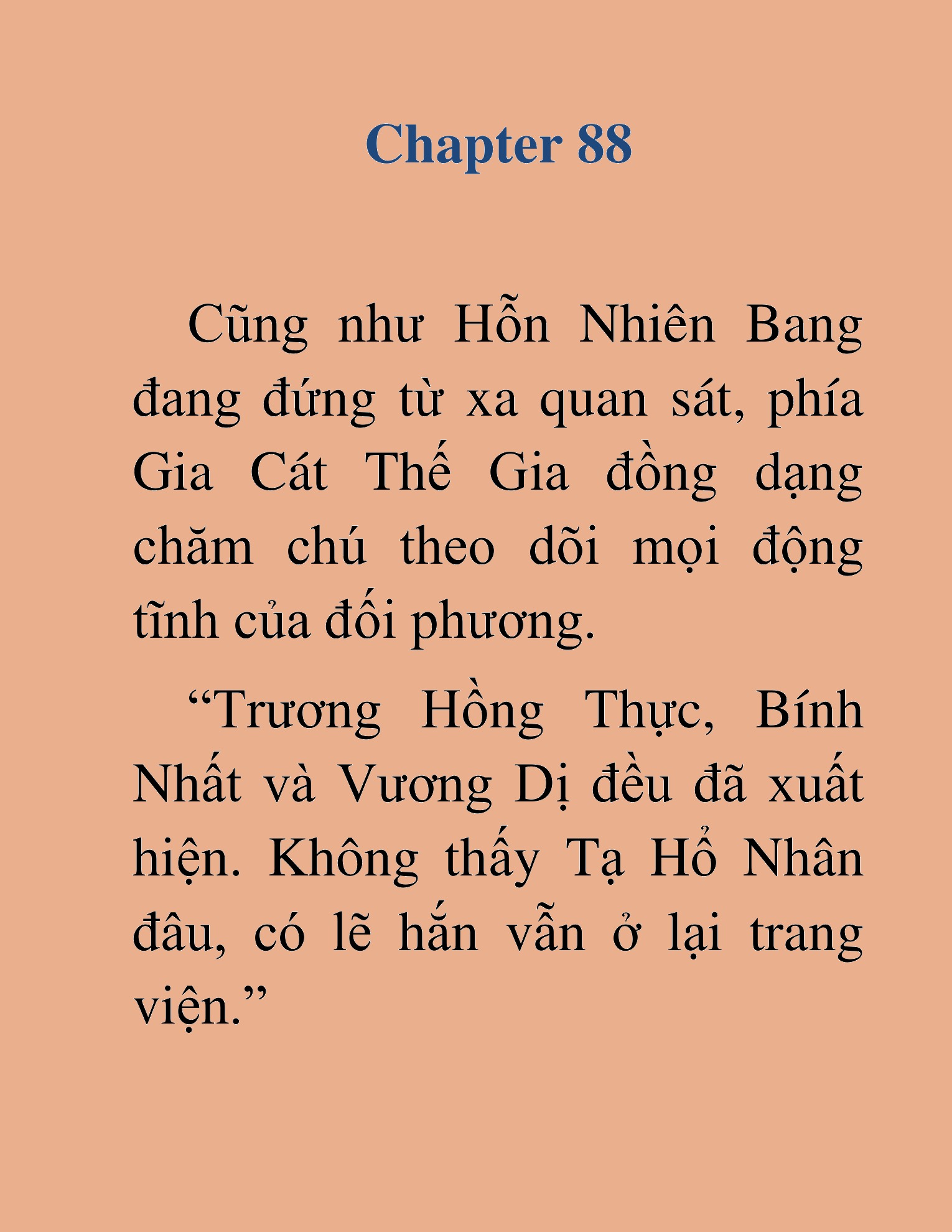 Đọc truyện HAT[NOVEL] Thiên Ma Đăng Tiên - Chap 88