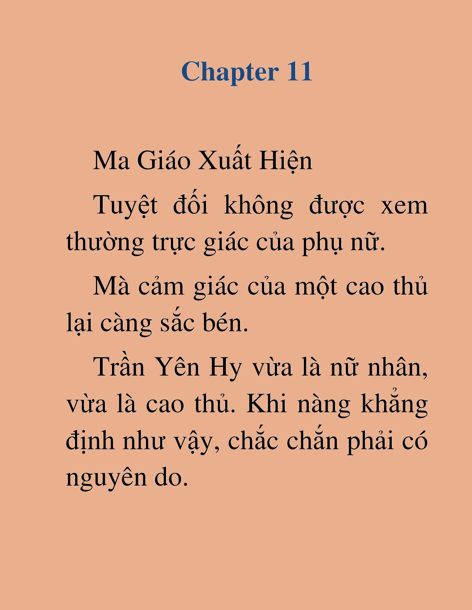 Đọc truyện HAT[NOVEL] Thiên Ma Tái Sinh - Chap 11
