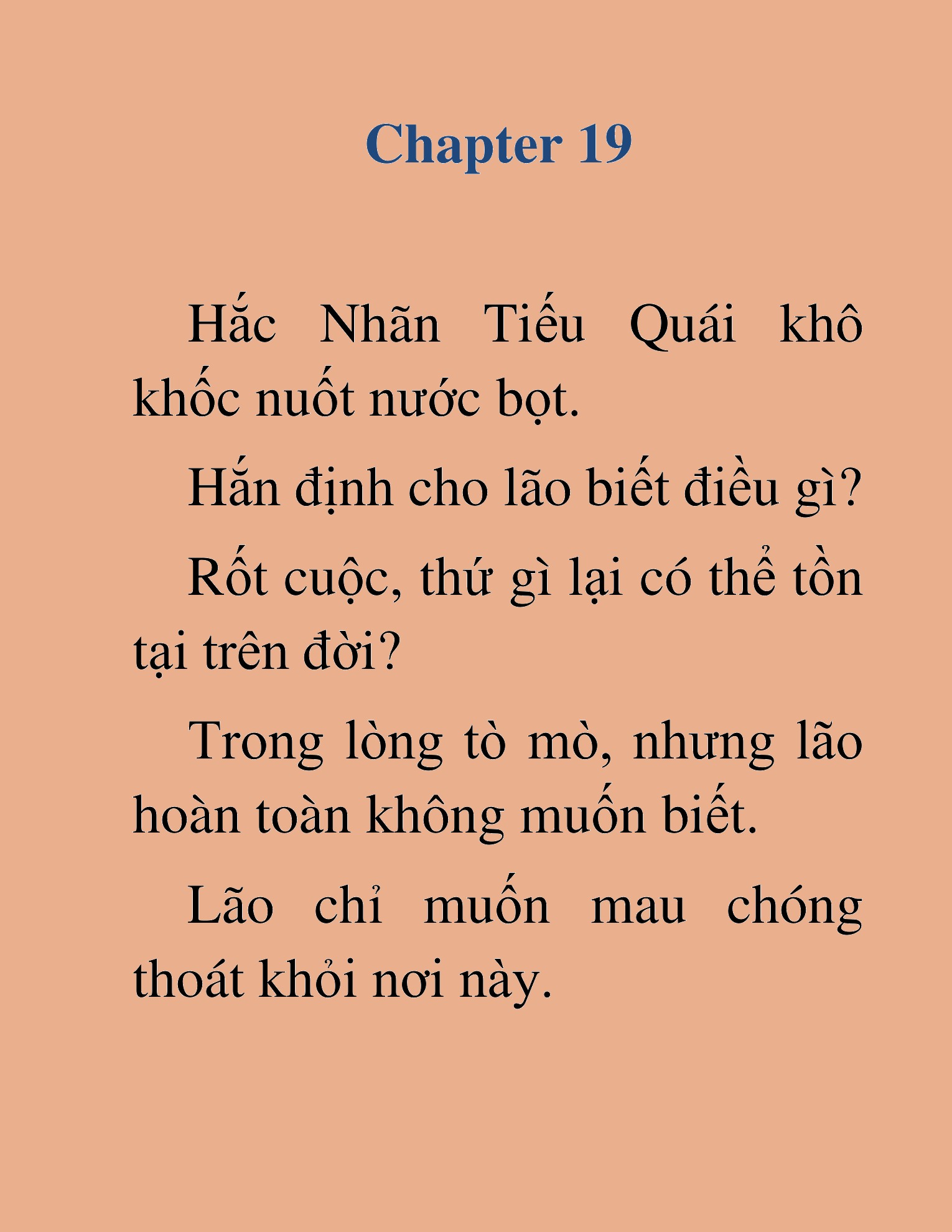 Đọc truyện HAT[NOVEL] Thiên Ma Tái Sinh - Chap 19