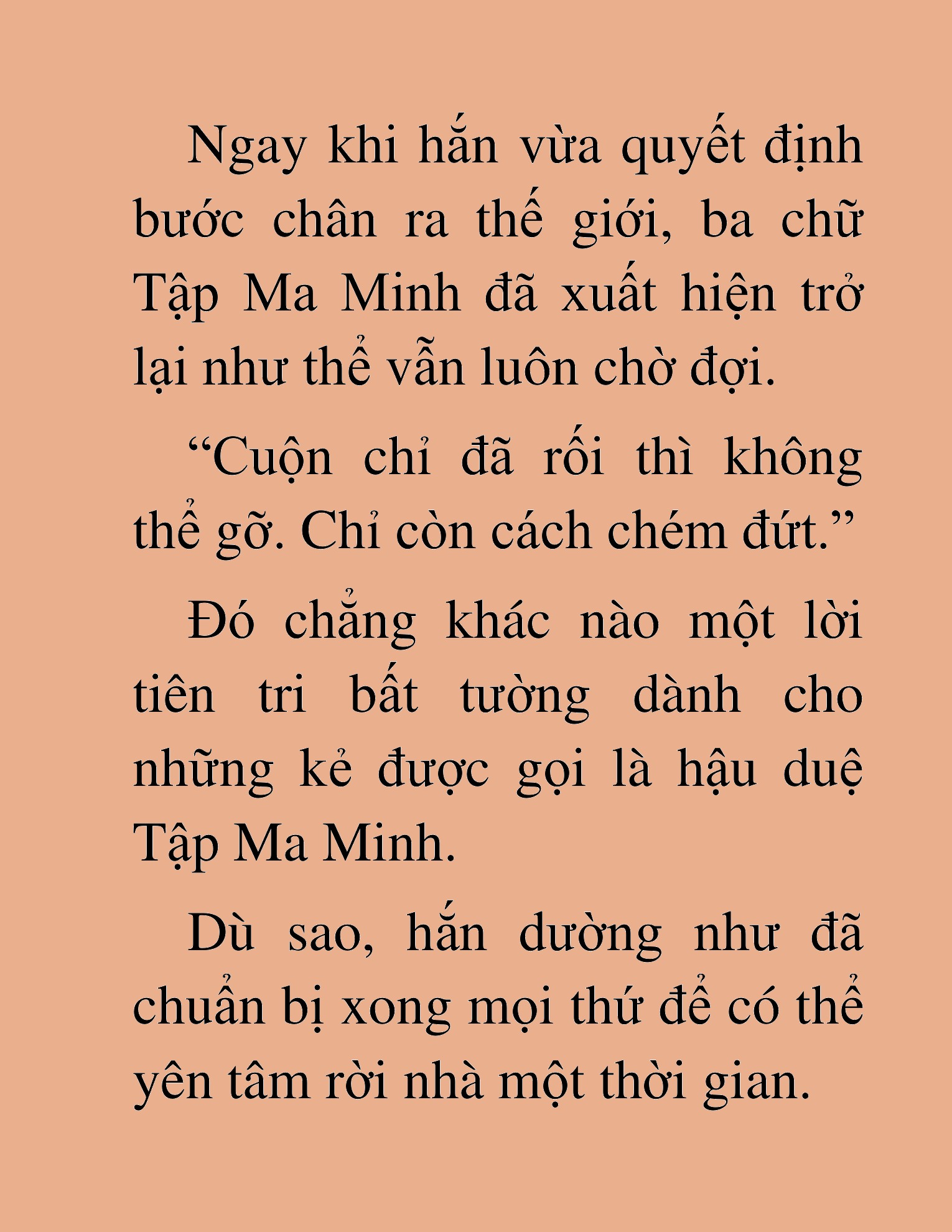 Đọc truyện HAT[NOVEL] Thiên Ma Tái Sinh - Chap 25