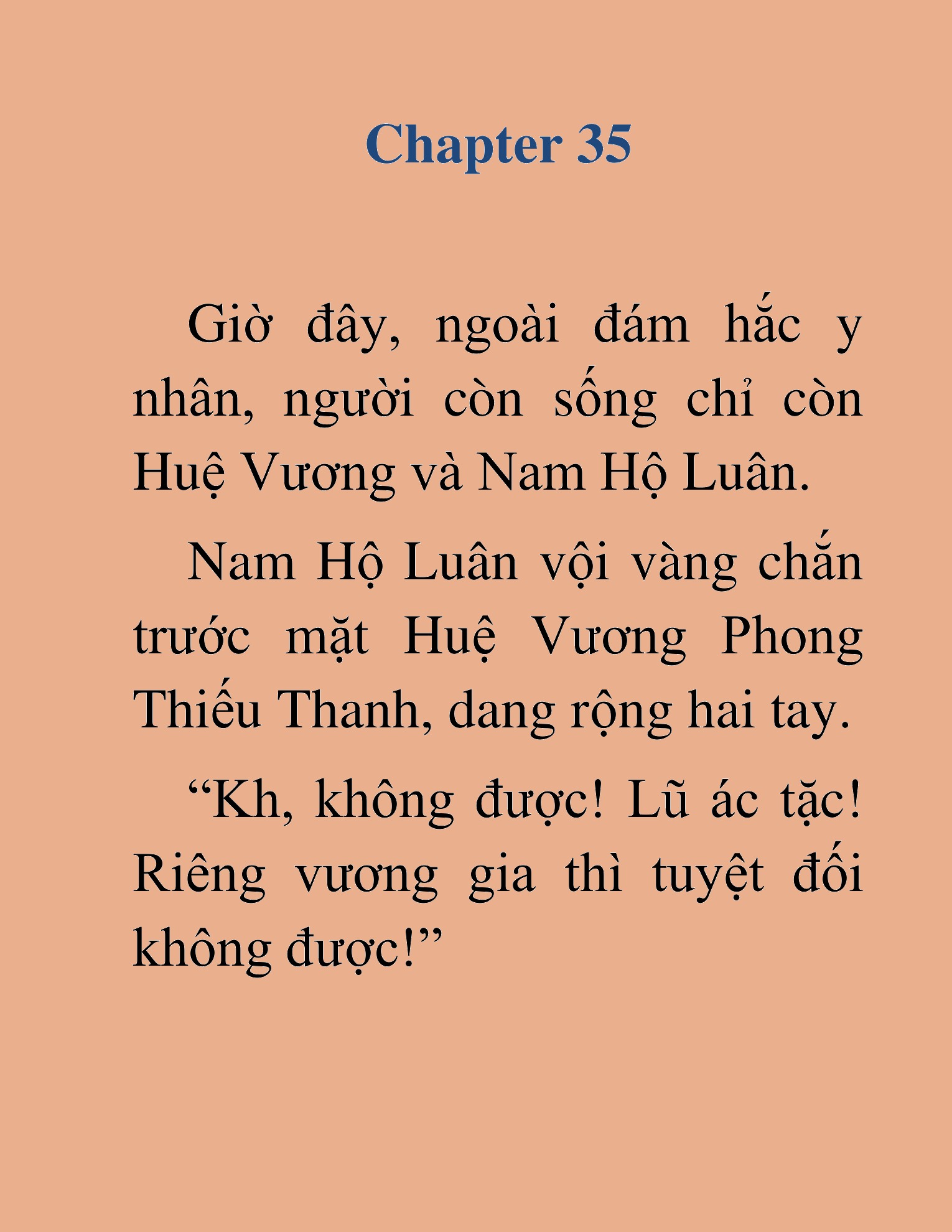 Đọc truyện HAT[NOVEL] Thiên Ma Tái Sinh - Chap 35