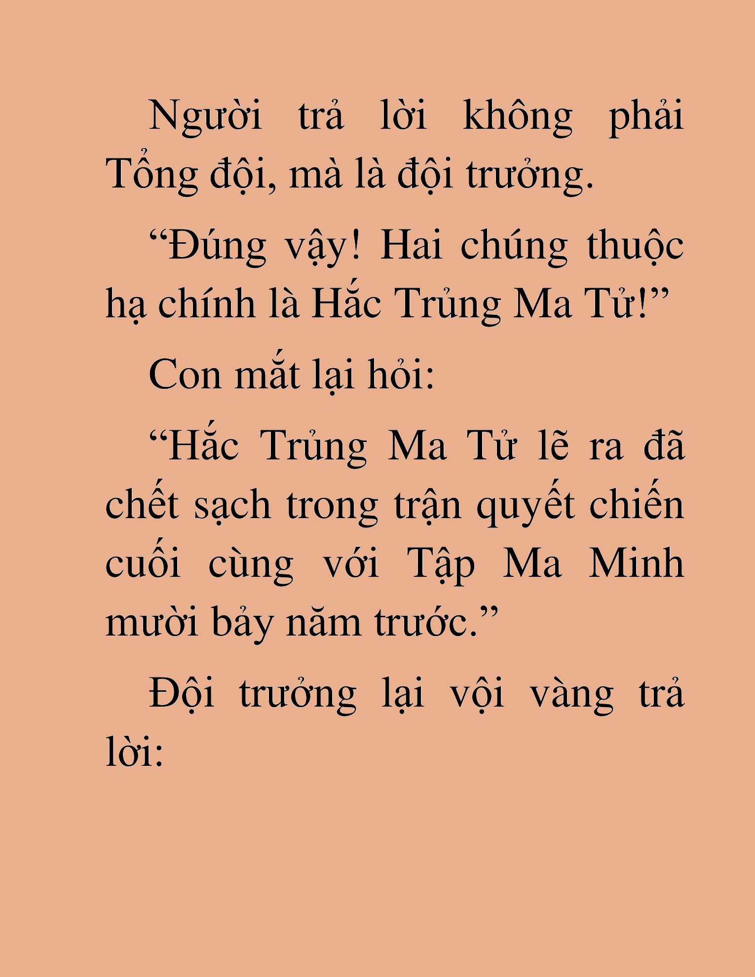 Đọc truyện HAT[NOVEL] Thiên Ma Tái Sinh - Chap 38