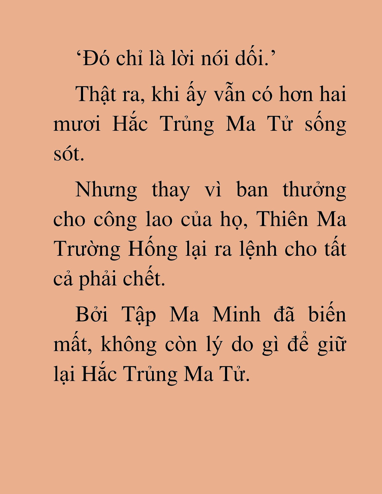 Đọc truyện HAT[NOVEL] Thiên Ma Tái Sinh - Chap 38