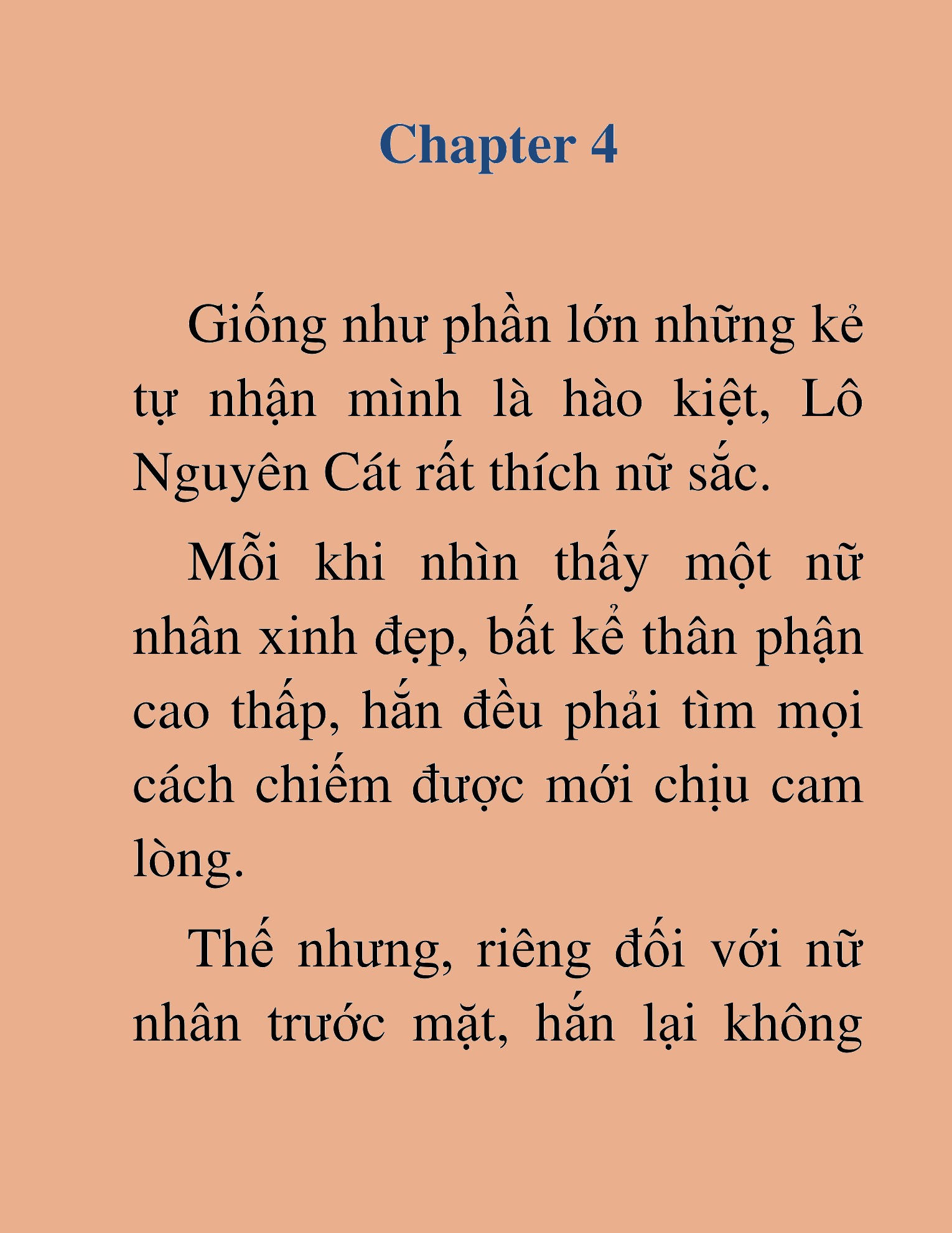 Đọc truyện HAT[NOVEL] Thiên Ma Tái Sinh - Chap 4
