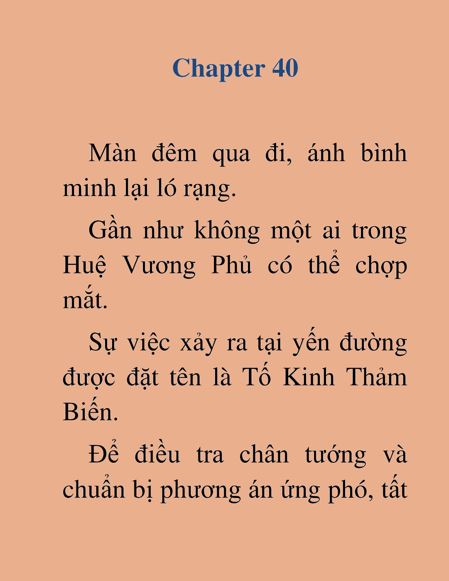 Đọc truyện HAT[NOVEL] Thiên Ma Tái Sinh - Chap 40
