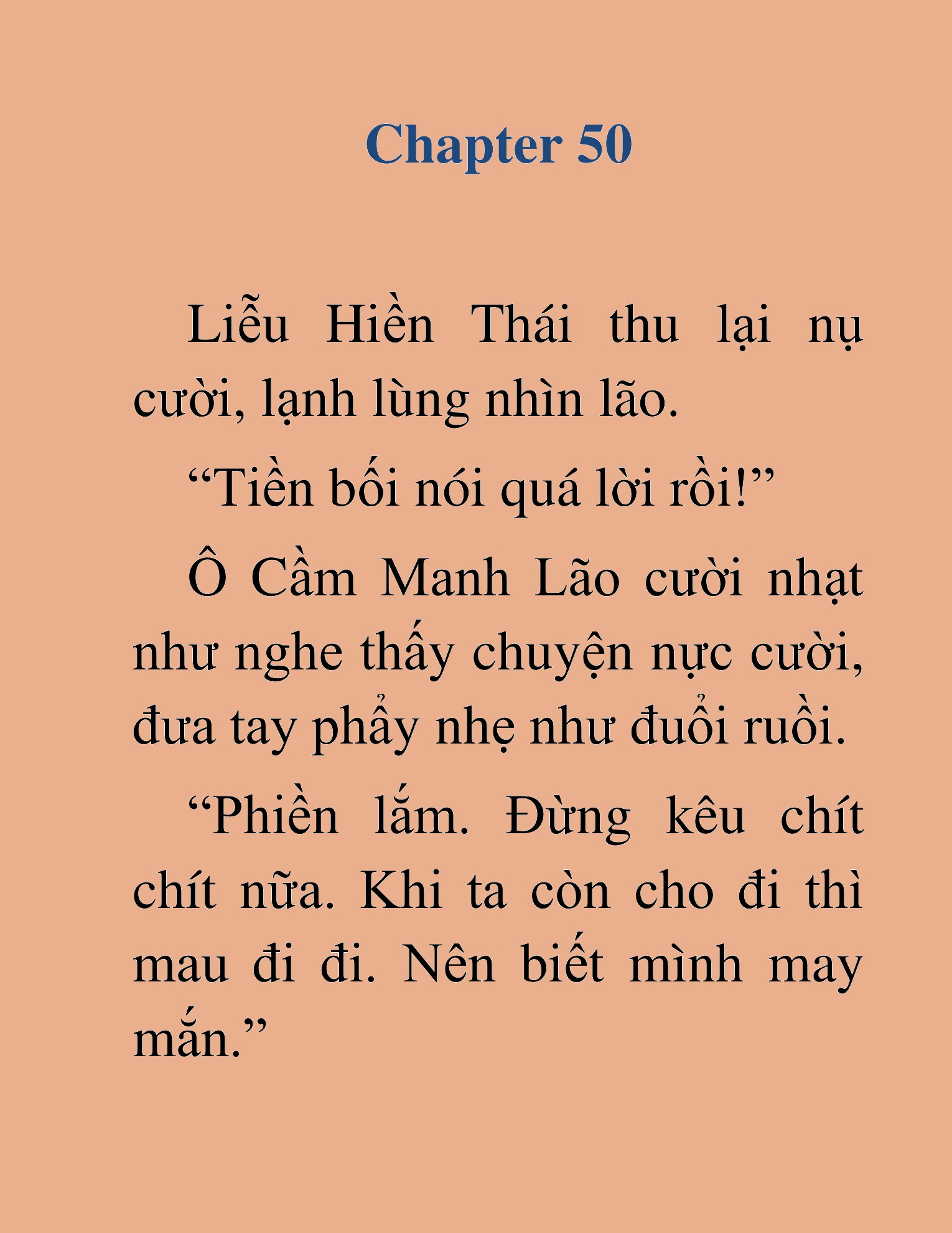 Đọc truyện HAT[NOVEL] Thiên Ma Tái Sinh - Chap 50