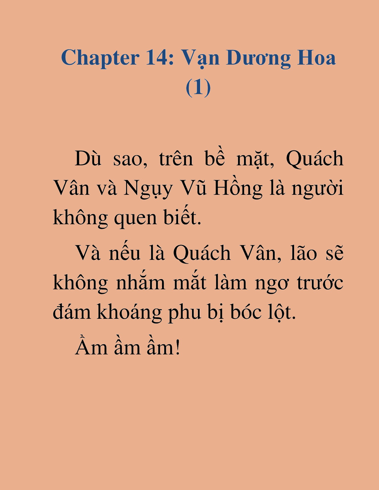 Đọc truyện HAT[NOVEL] Thiên Sát Kiếm Thần - Chap 14