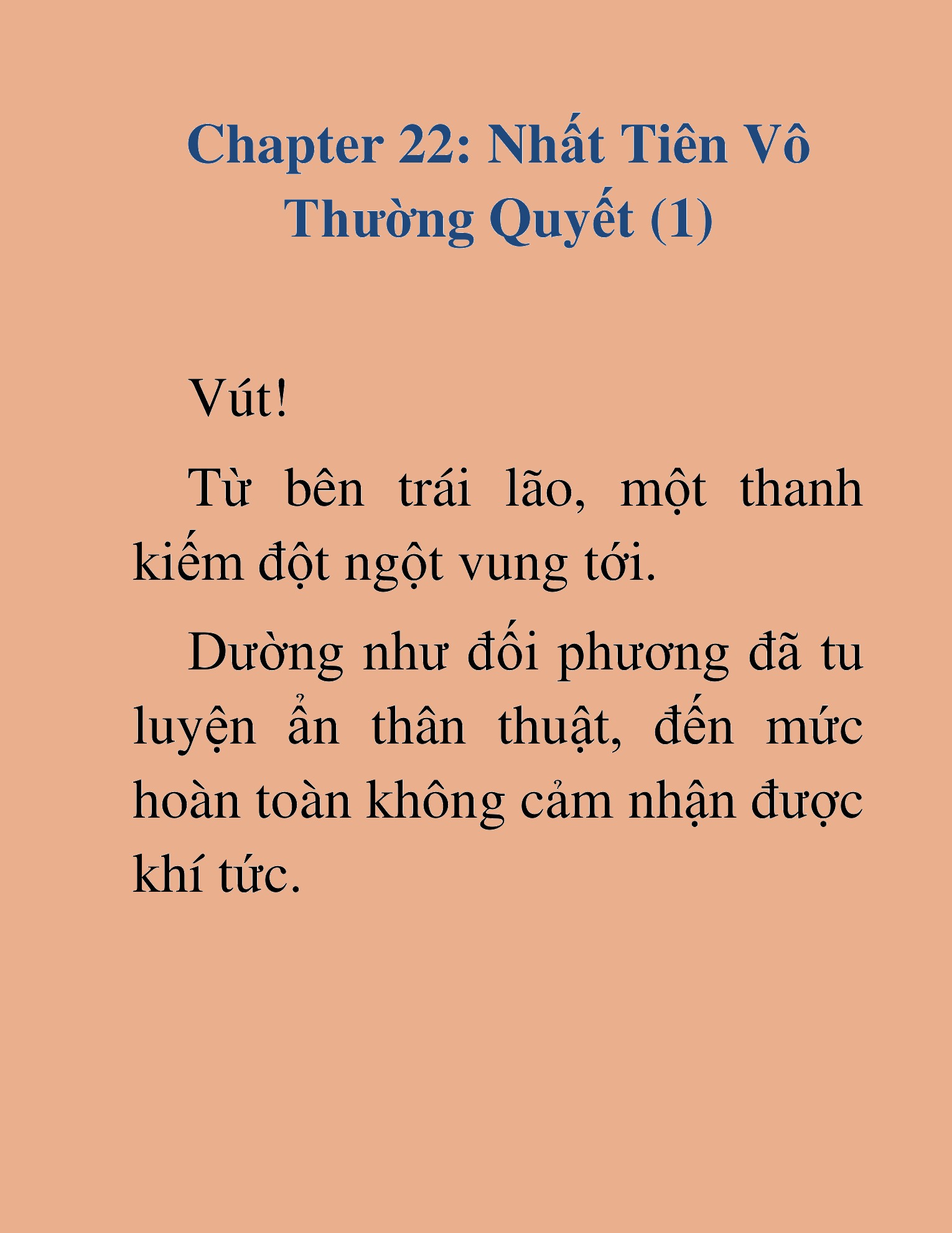 Đọc truyện HAT[NOVEL] Thiên Sát Kiếm Thần - Chap 22