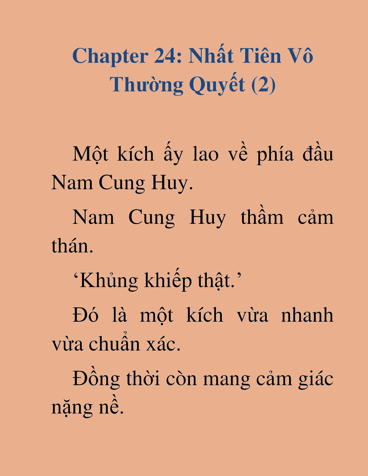 Đọc truyện HAT[NOVEL] Thiên Sát Kiếm Thần - Chap 24