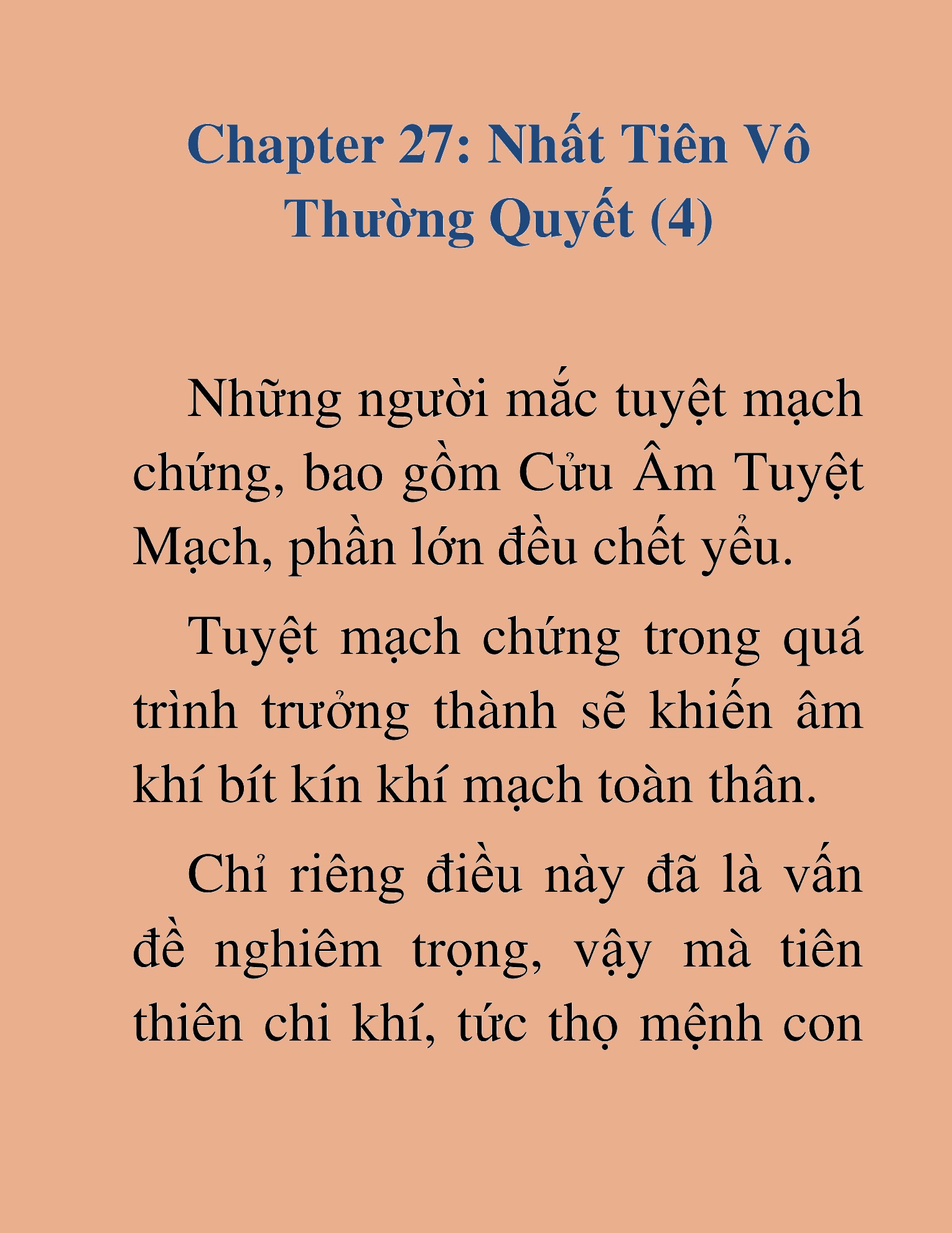 Đọc truyện HAT[NOVEL] Thiên Sát Kiếm Thần - Chap 27