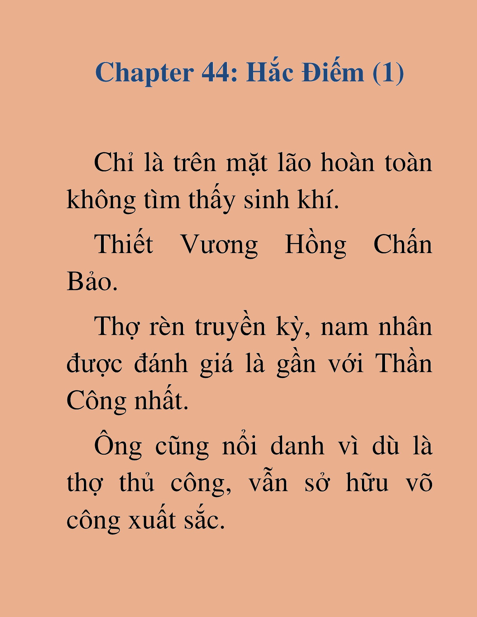 Đọc truyện HAT[NOVEL] Thiên Sát Kiếm Thần - Chap 44
