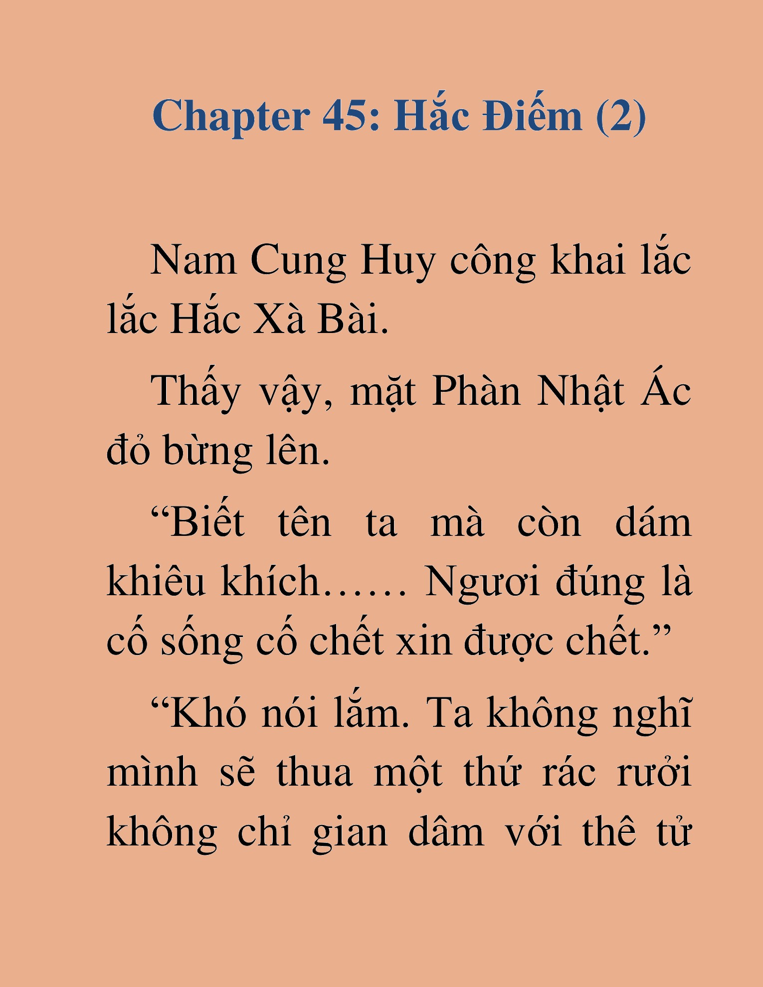 Đọc truyện HAT[NOVEL] Thiên Sát Kiếm Thần - Chap 45